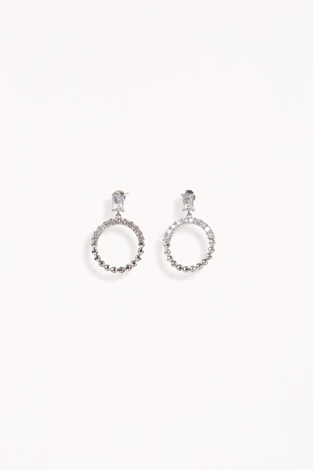 Eva Earrings in Silver – view 1 of 2