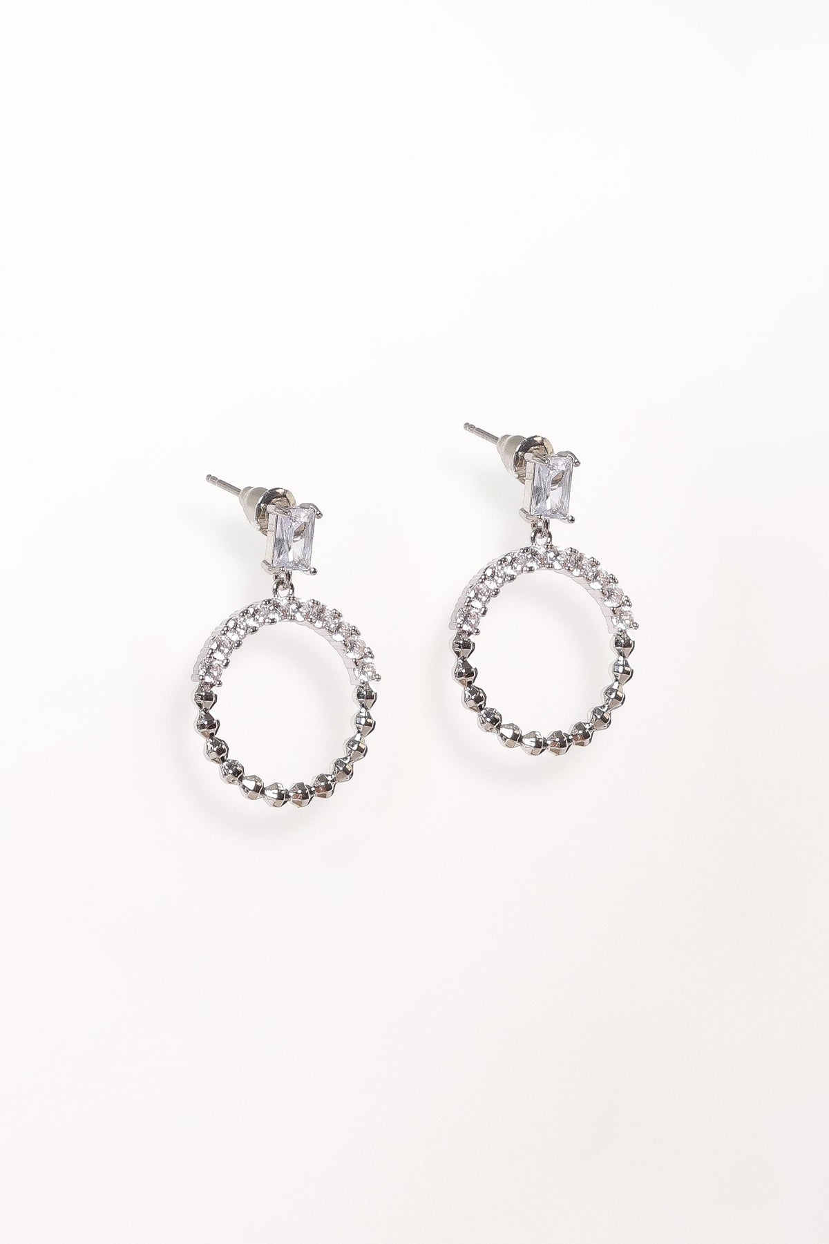 Eva Earrings in Silver – view 2 of 2