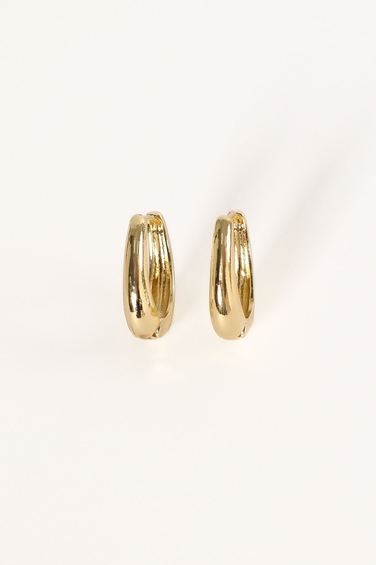 Farrow Loop Earrings in Gold – view 3 of 5