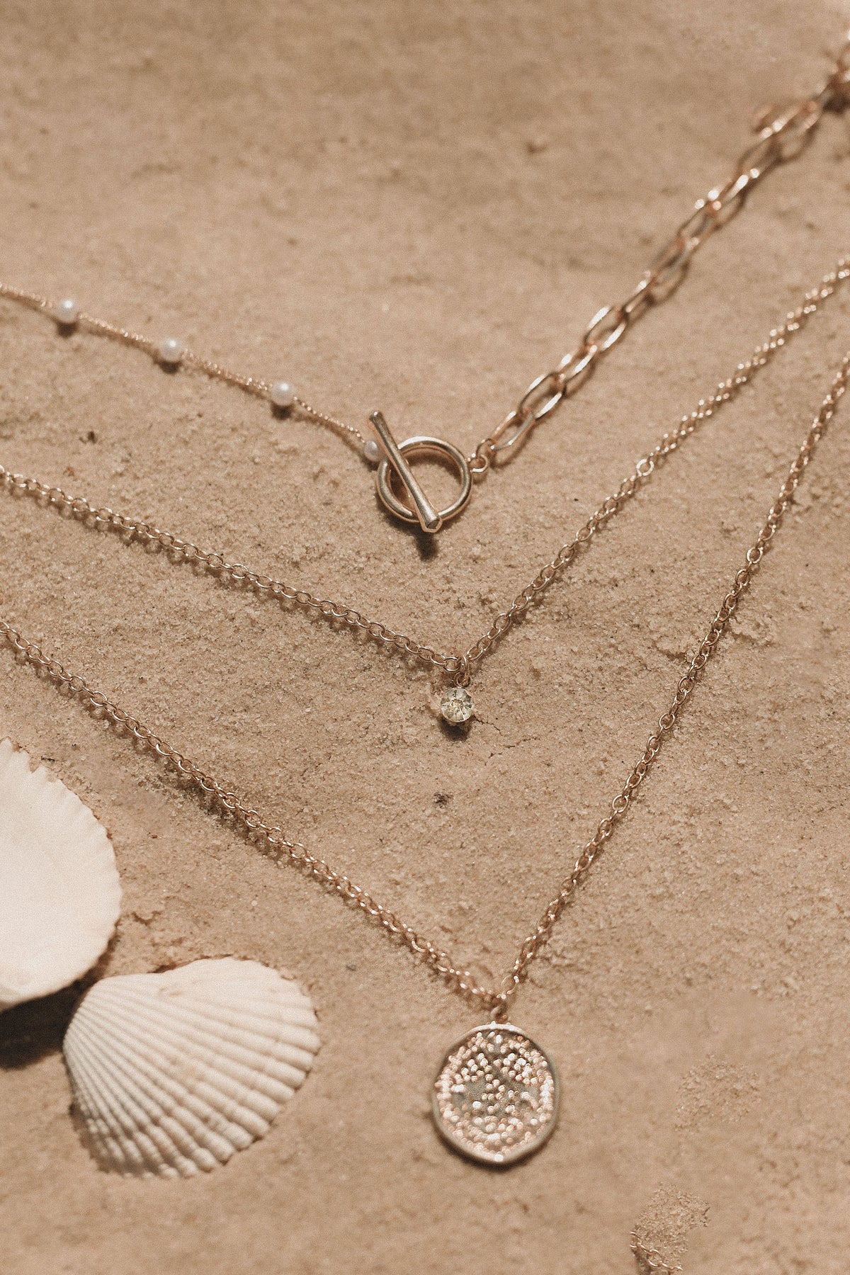 Faye Layered Necklace in Gold – view 1 of 2