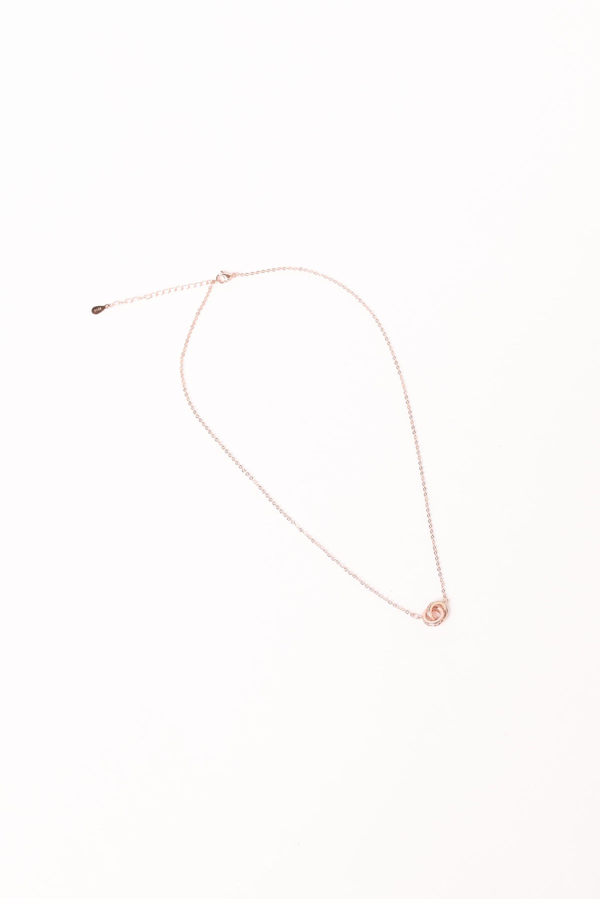 Flavia Necklace in Rose Gold – view 2 of 5