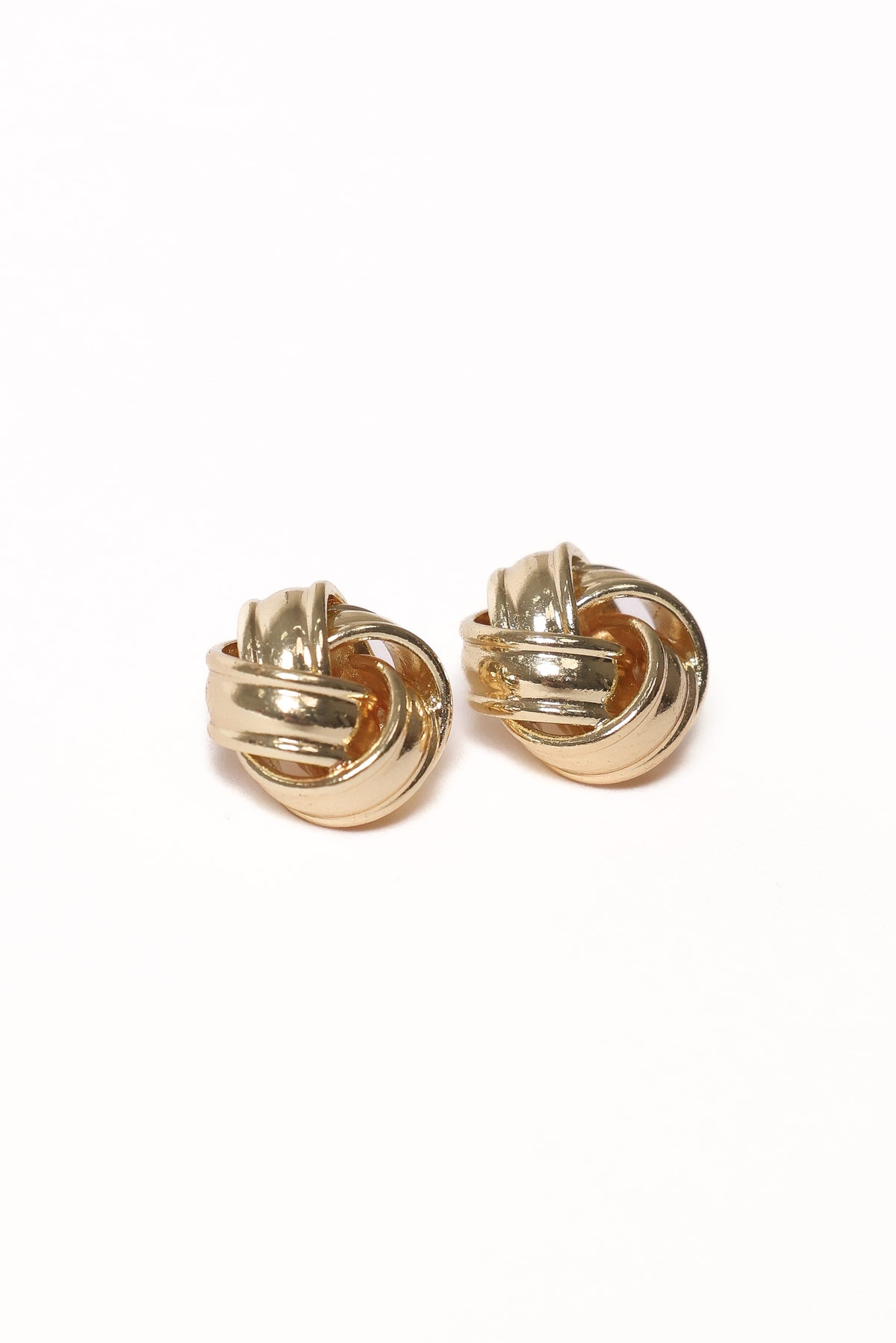 Fletcher Earrings in Gold – view 3 of 3