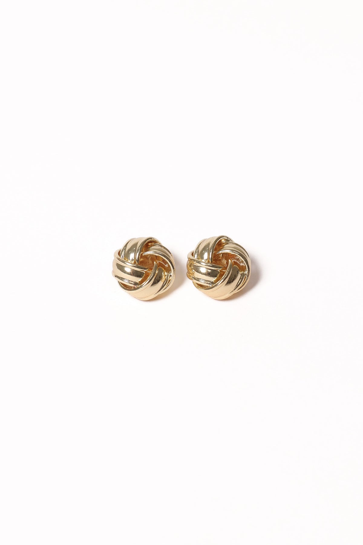 Fletcher Earrings in Gold – view 2 of 3