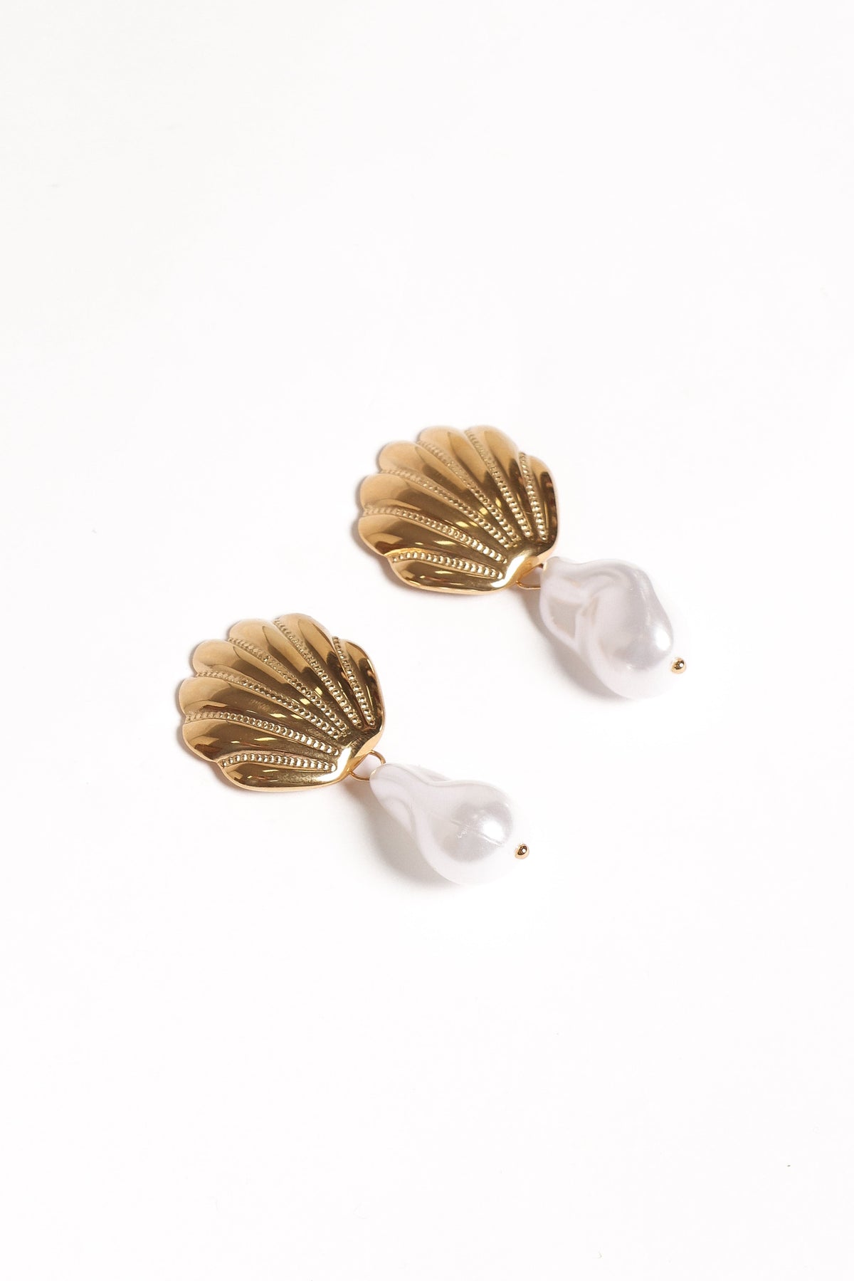 Francesca Earrings in Gold – view 2 of 2