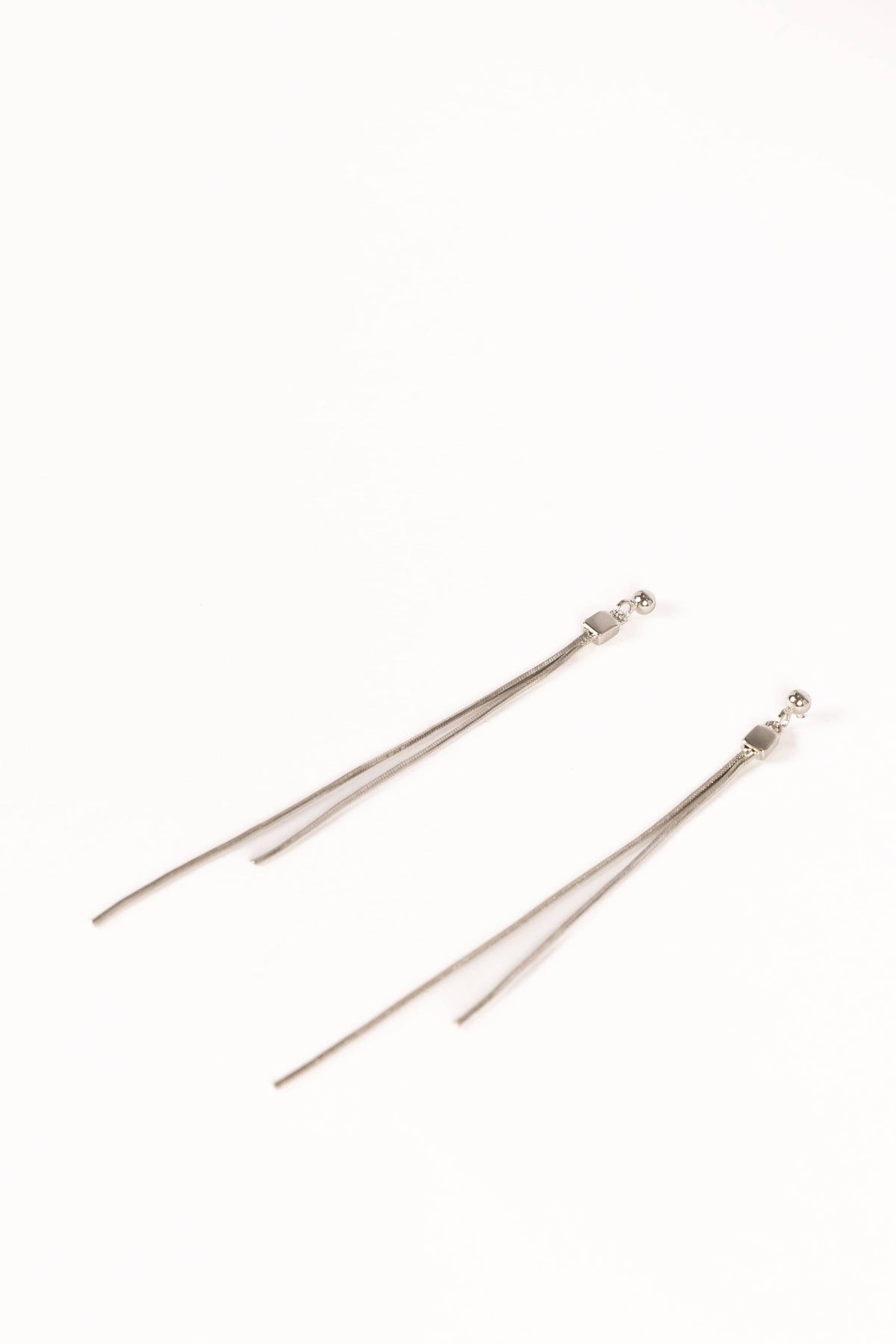 Gina Earrings in Silver – view 2 of 2