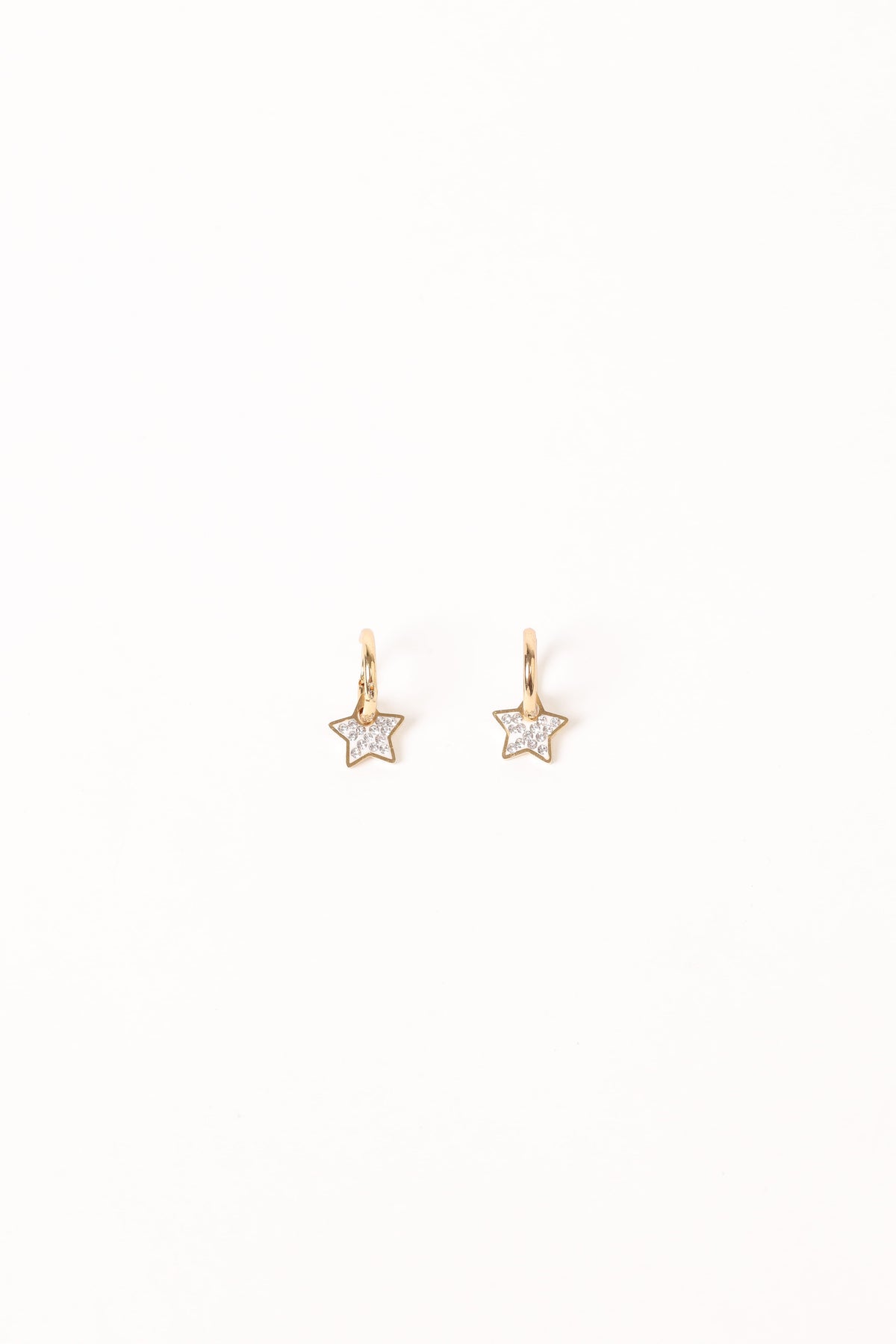 Hayden Star Earrings in Gold – view 3 of 3