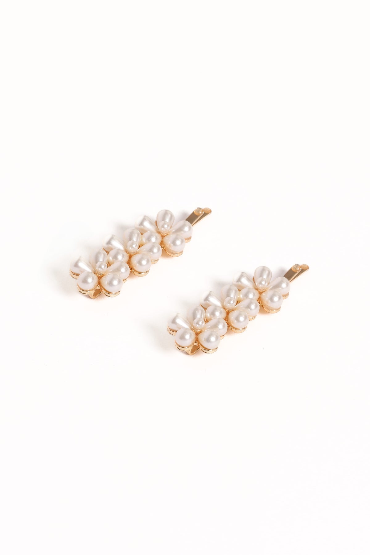 Isabella Hair Clip Set in Pearl – view 2 of 2