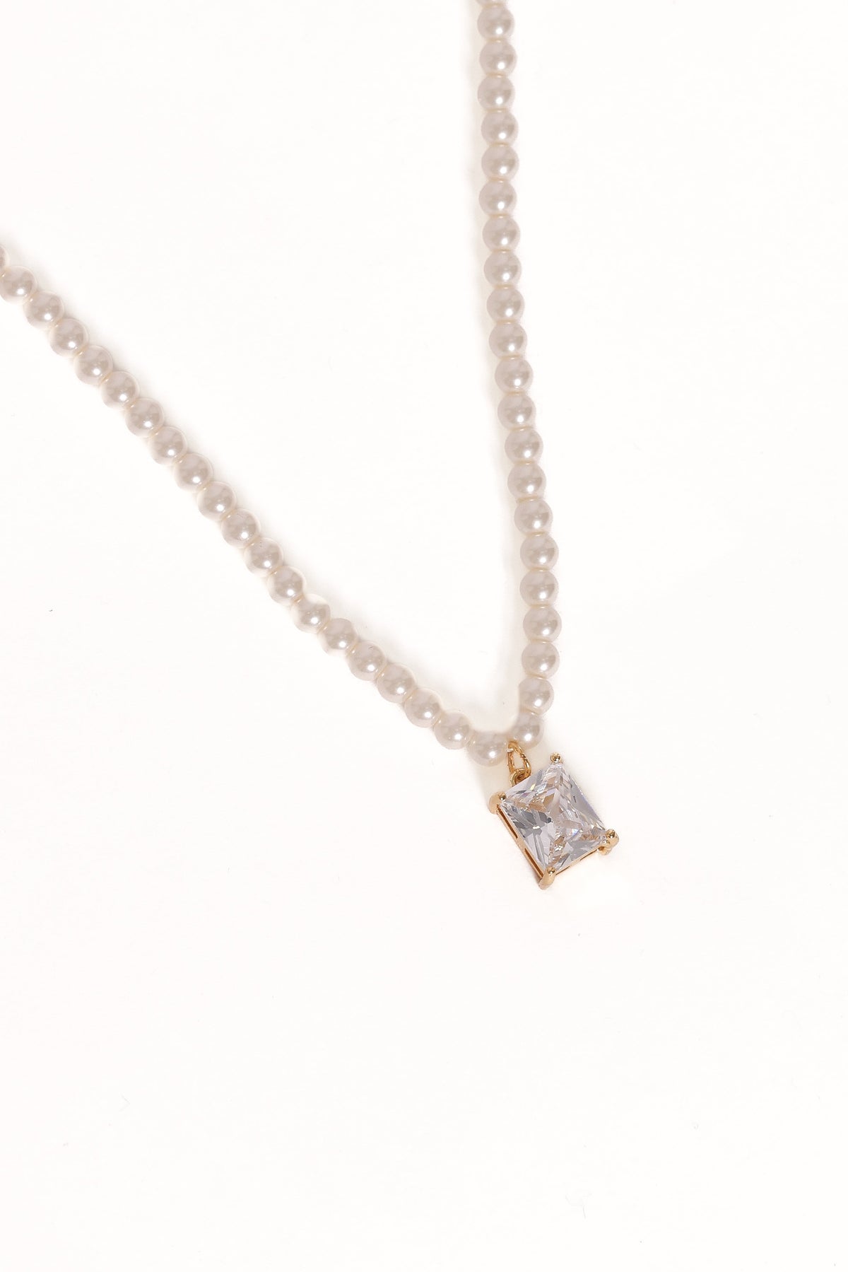 Isobel Necklace in Pearl – view 1 of 2