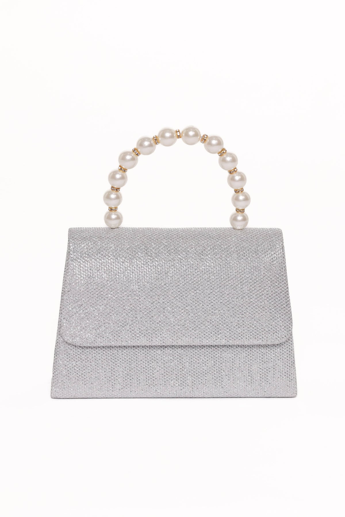 Jenn Embellished Bag in Champagne/Pearl – view 1 of 3