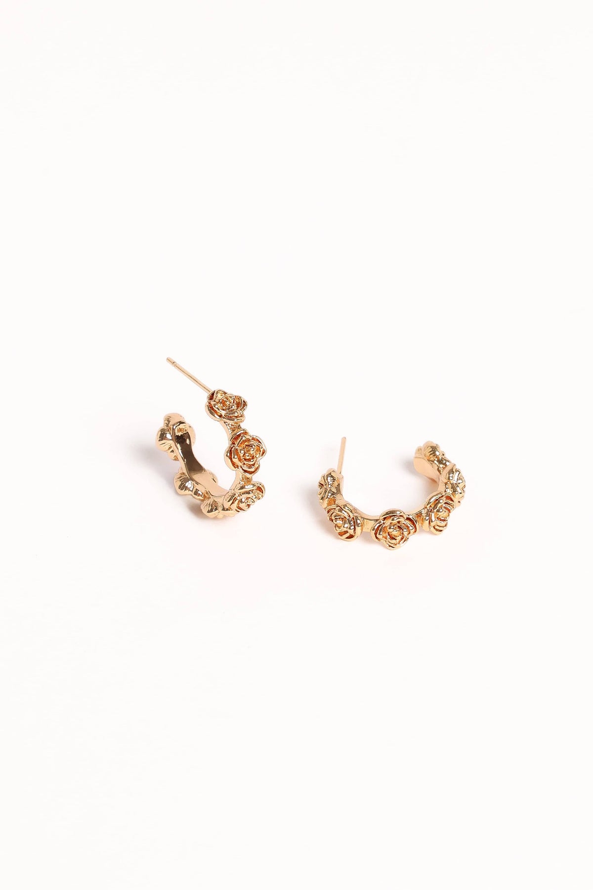 Jennie Flower Earrings in Gold – view 4 of 5