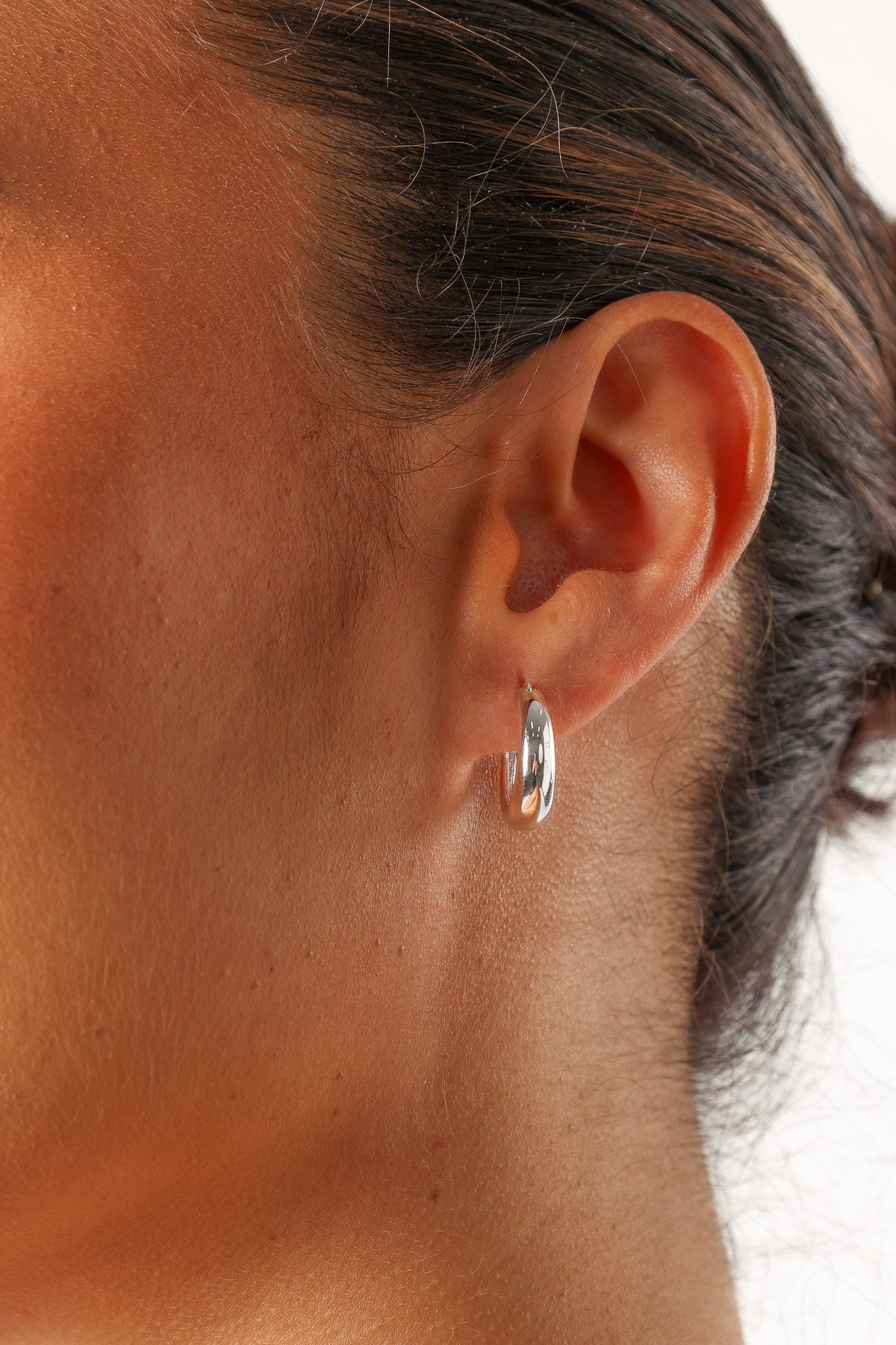 Jonah Earrings in Silver – view 3 of 4