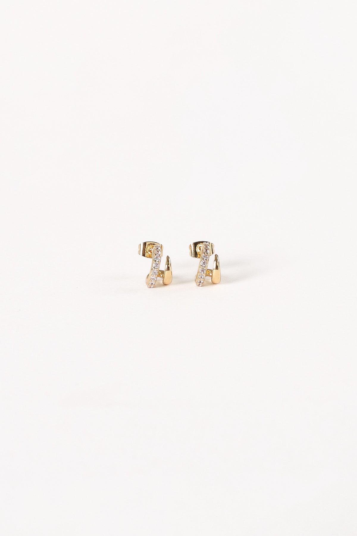 Jordyn Earrings in Gold – view 2 of 3