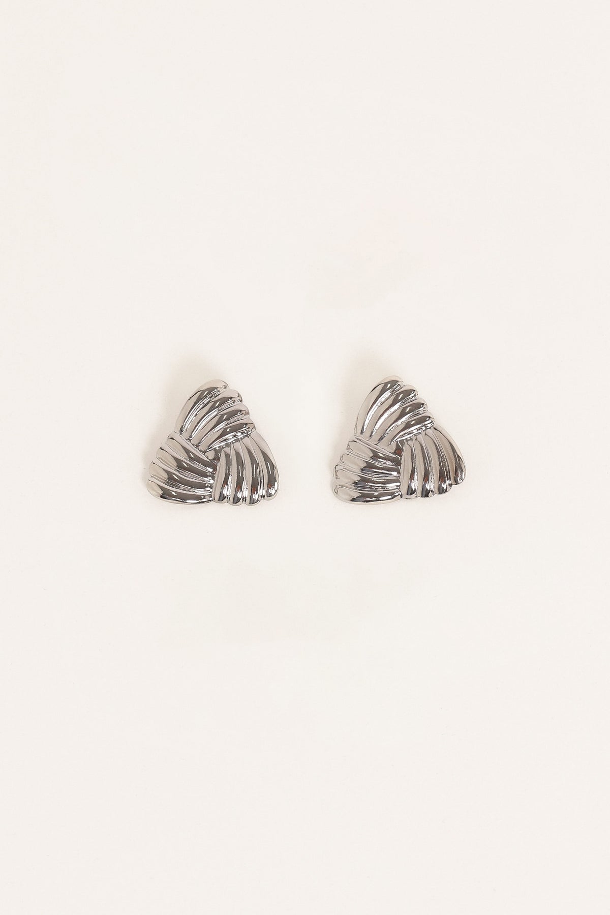 Katana Earrings in Silver – view 2 of 2