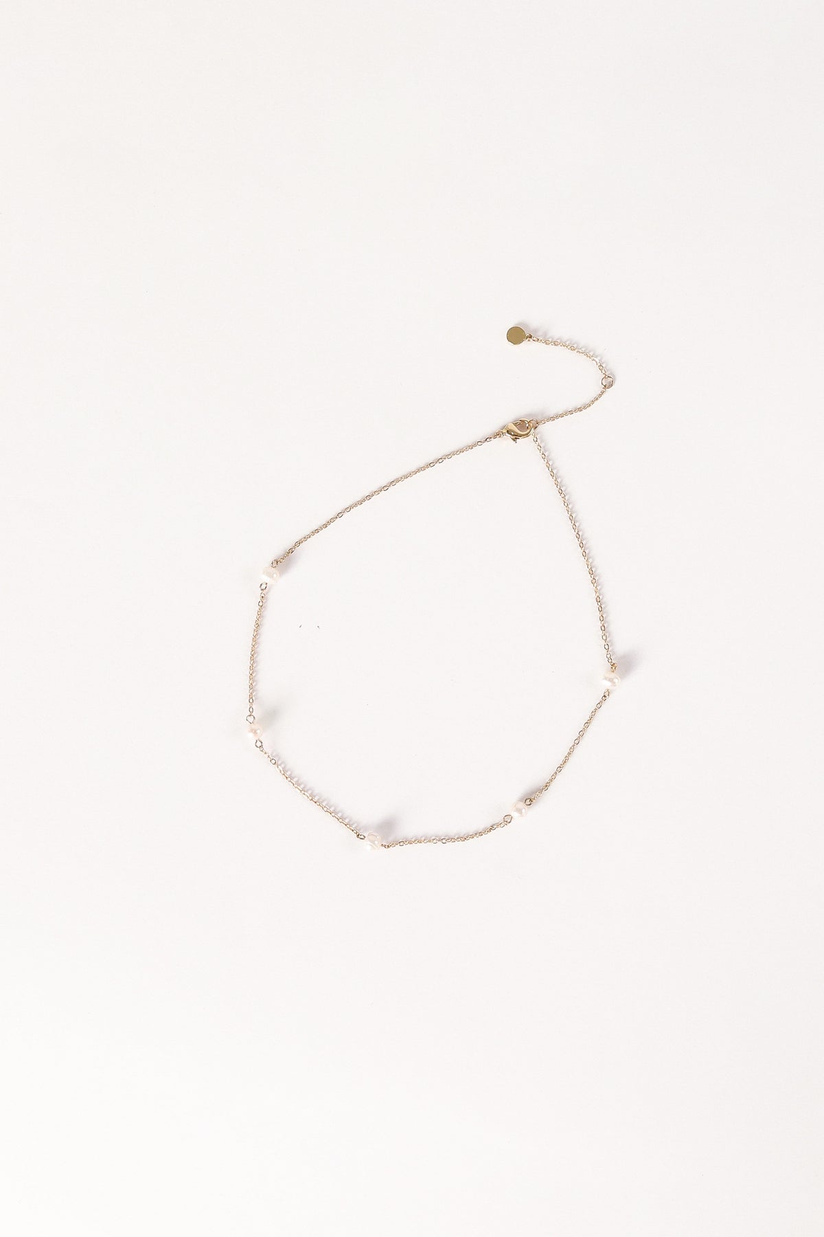 Kealy Pearl Necklace in Gold – view 1 of 4