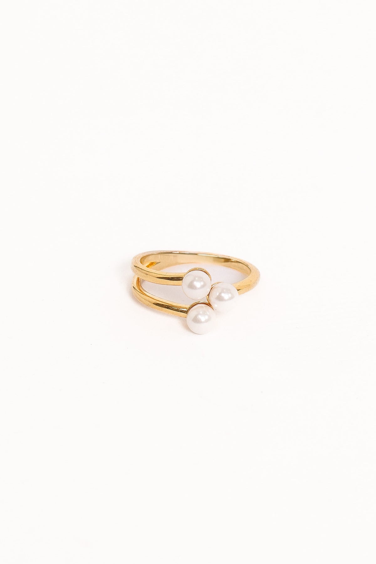 Kelsey Pearl Ring in Gold – view 2 of 4