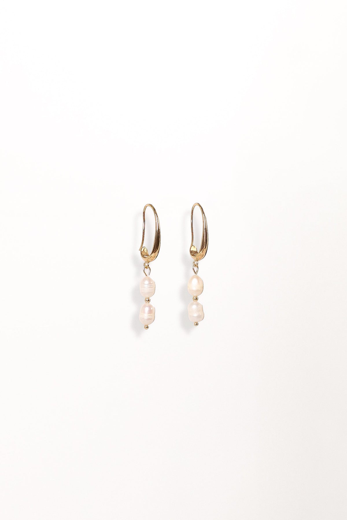 Larissa Pearl Earrings in Gold – view 1 of 2