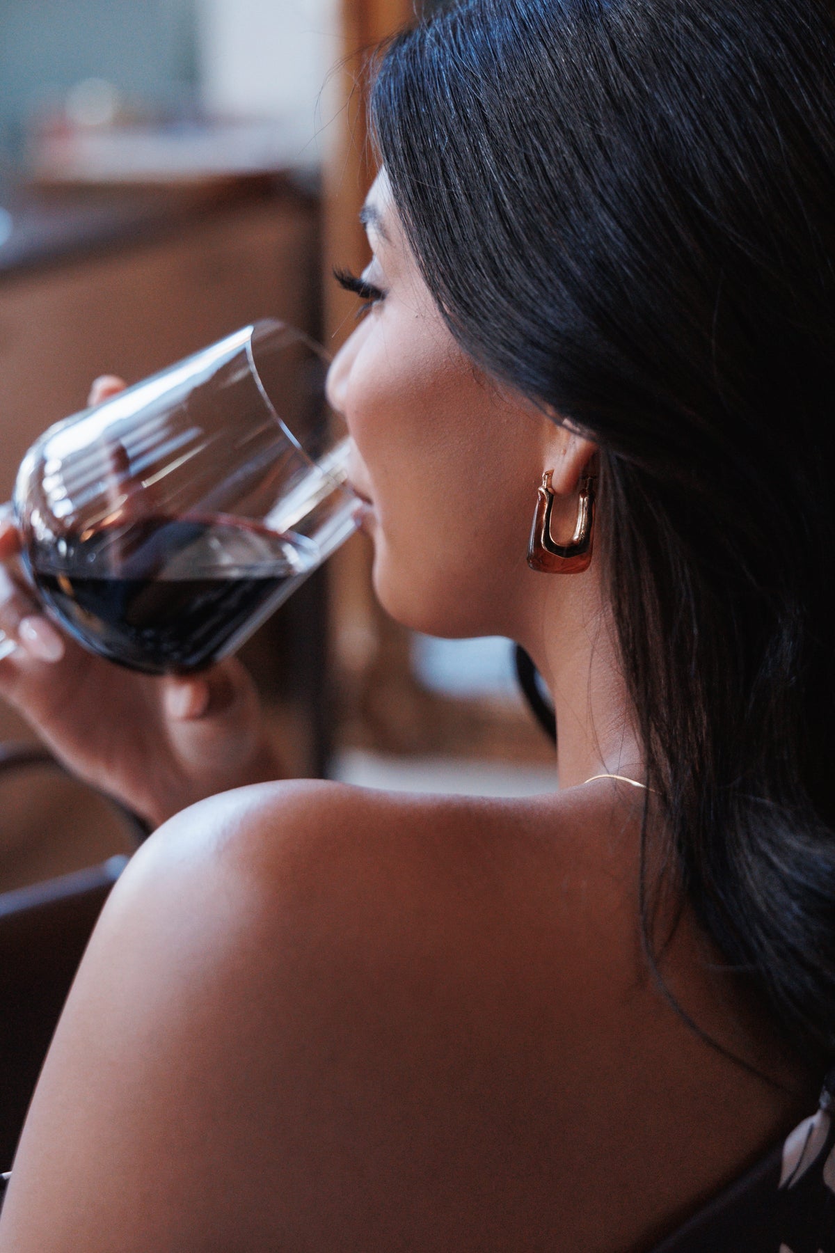 Laurel Earrings in Brown – view 1 of 5
