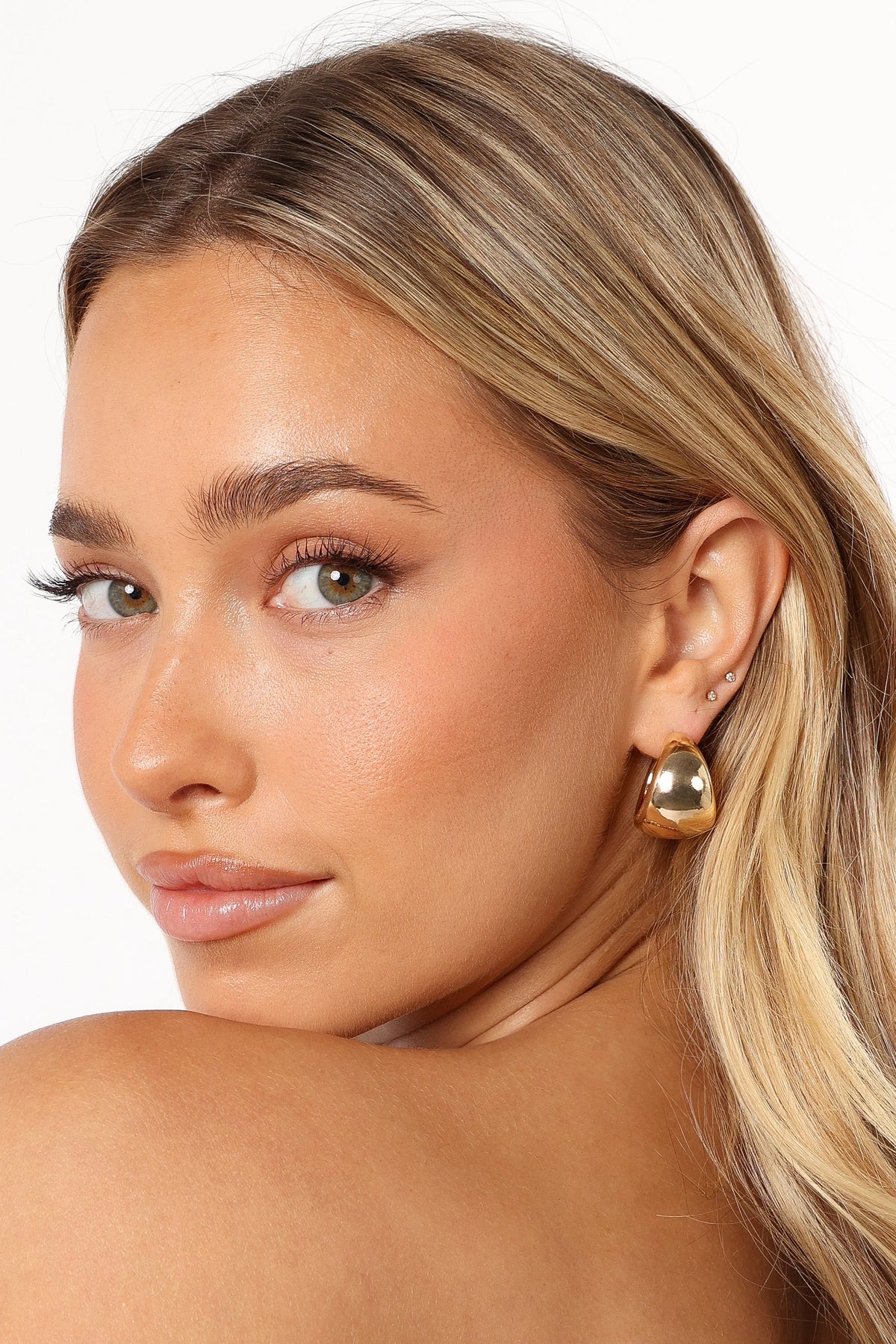 Leandra Earrings in Gold – view 1 of 3
