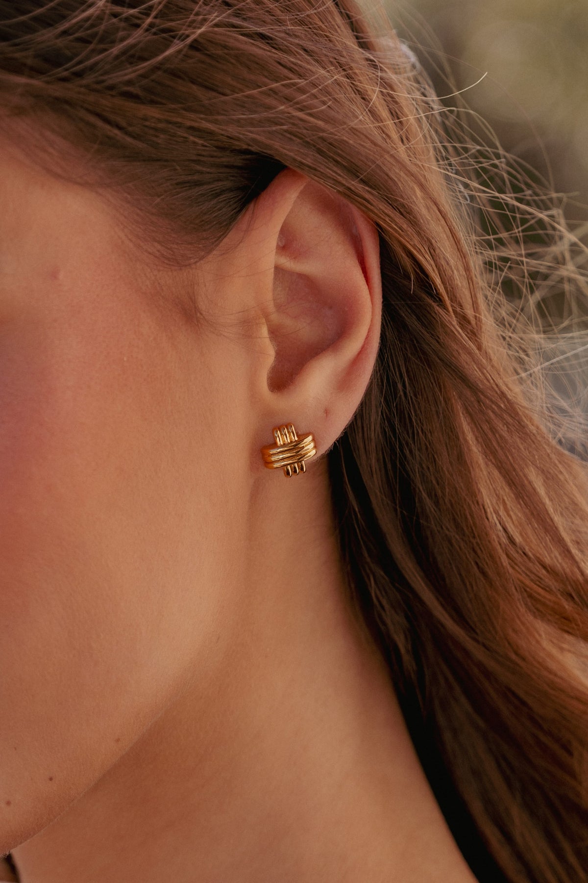 Lorna Earrings in Gold – view 1 of 5