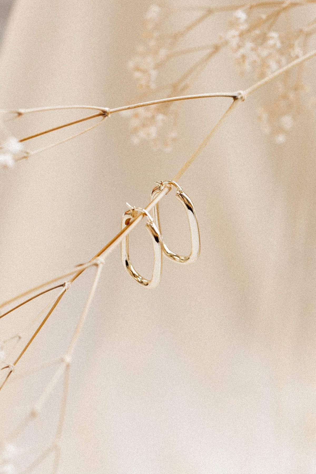 Mae Earrings in Gold – view 1 of 4