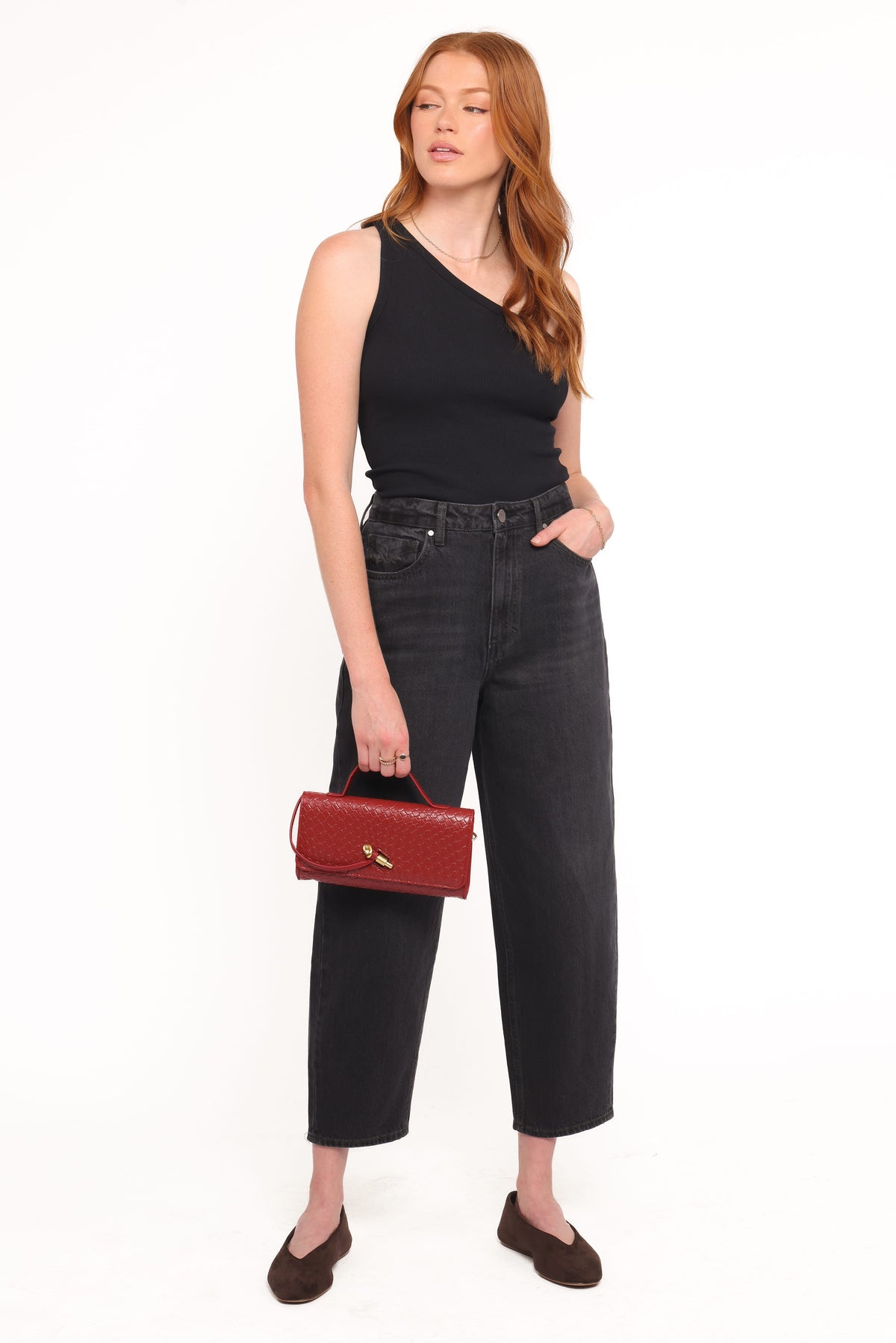 Marnie Handbag in Burgundy – view 3 of 3
