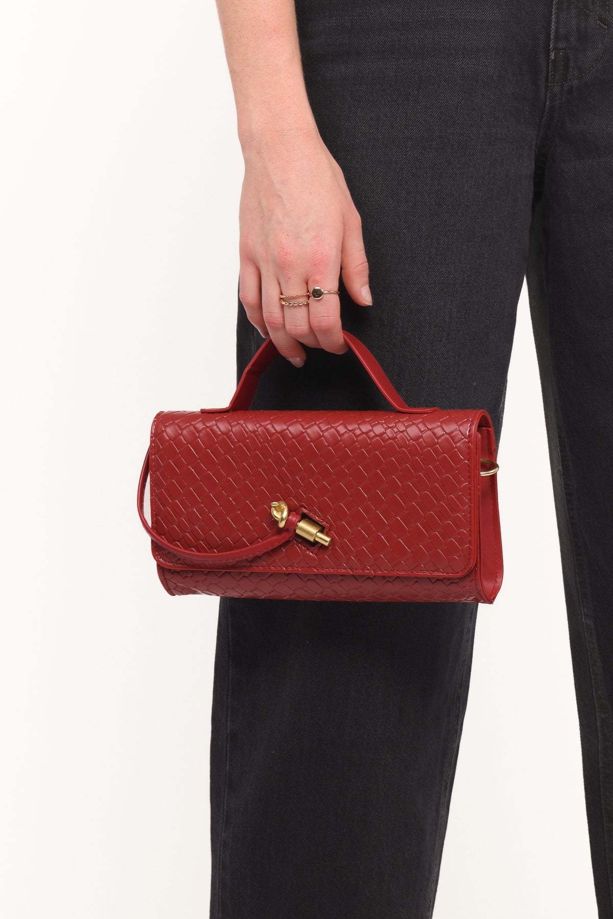 Marnie Handbag in Burgundy – view 2 of 3