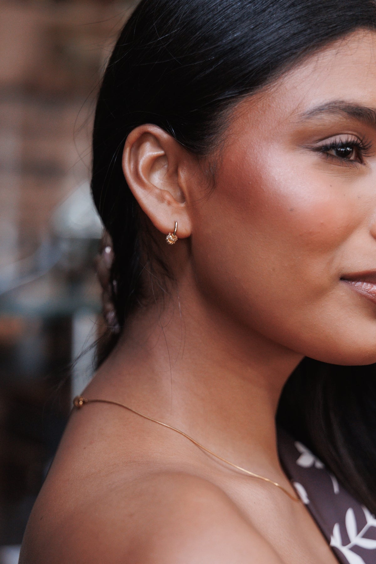 Melanie Earrings in Gold – view 1 of 4