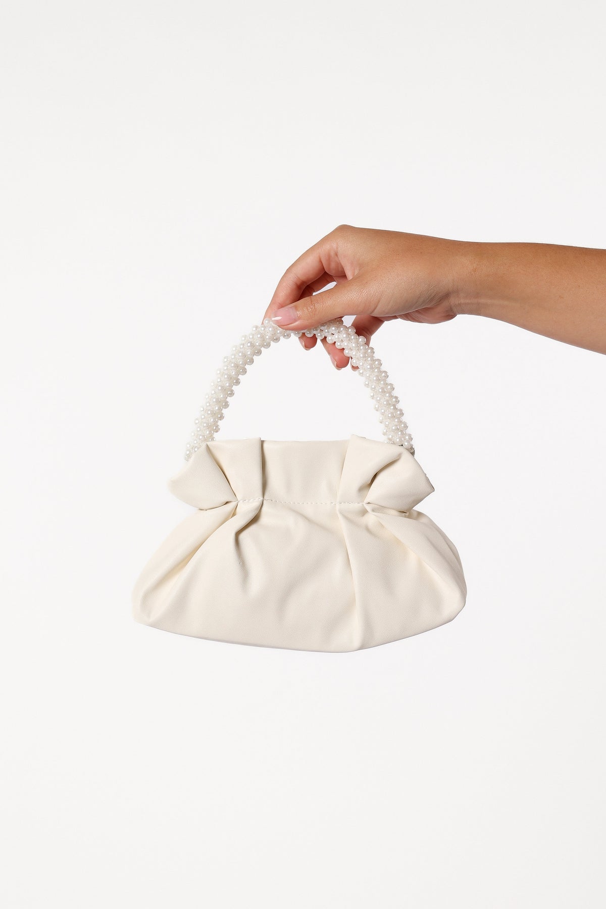 Mia Pearl Bag in White – view 2 of 4