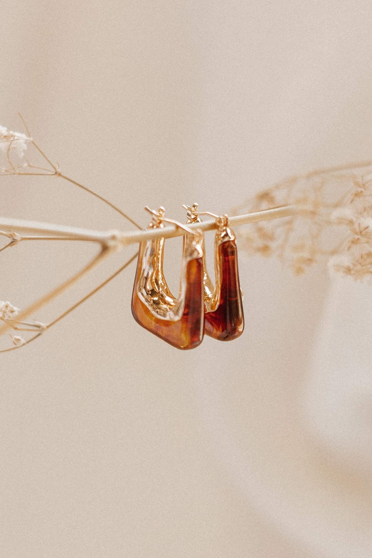 Minsi Earrings in Brown – view 5 of 5