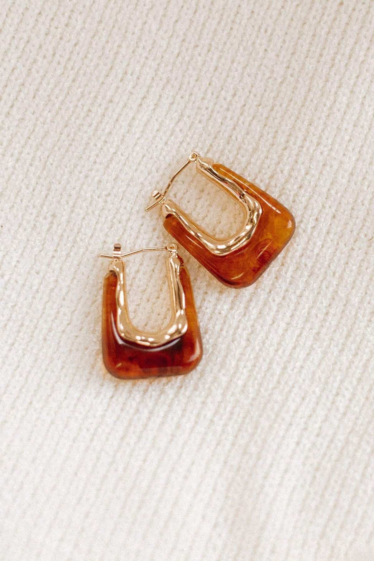Minsi Earrings in Brown – view 2 of 5