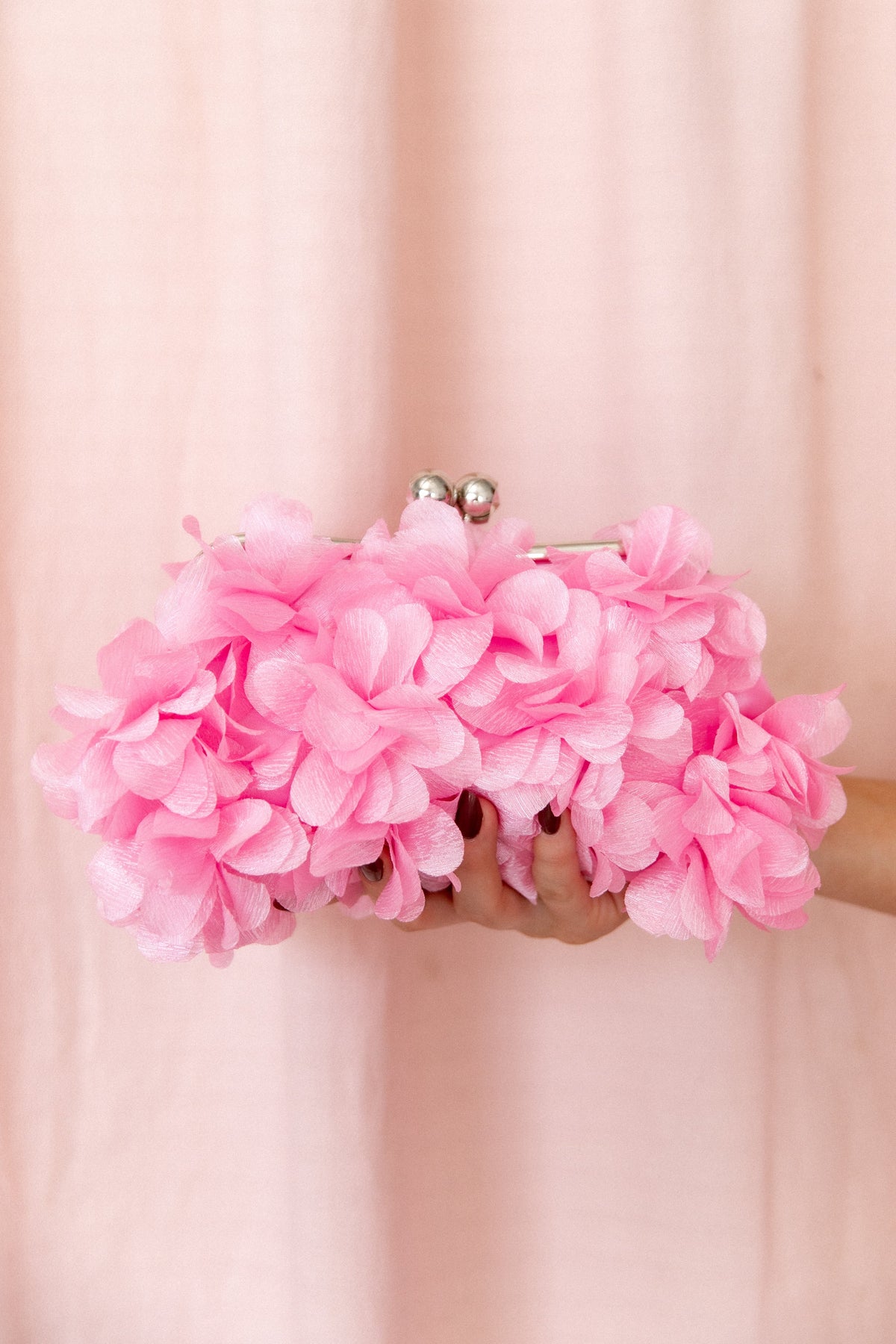 Mon Amour Floral Clutch in Pink – view 2 of 5
