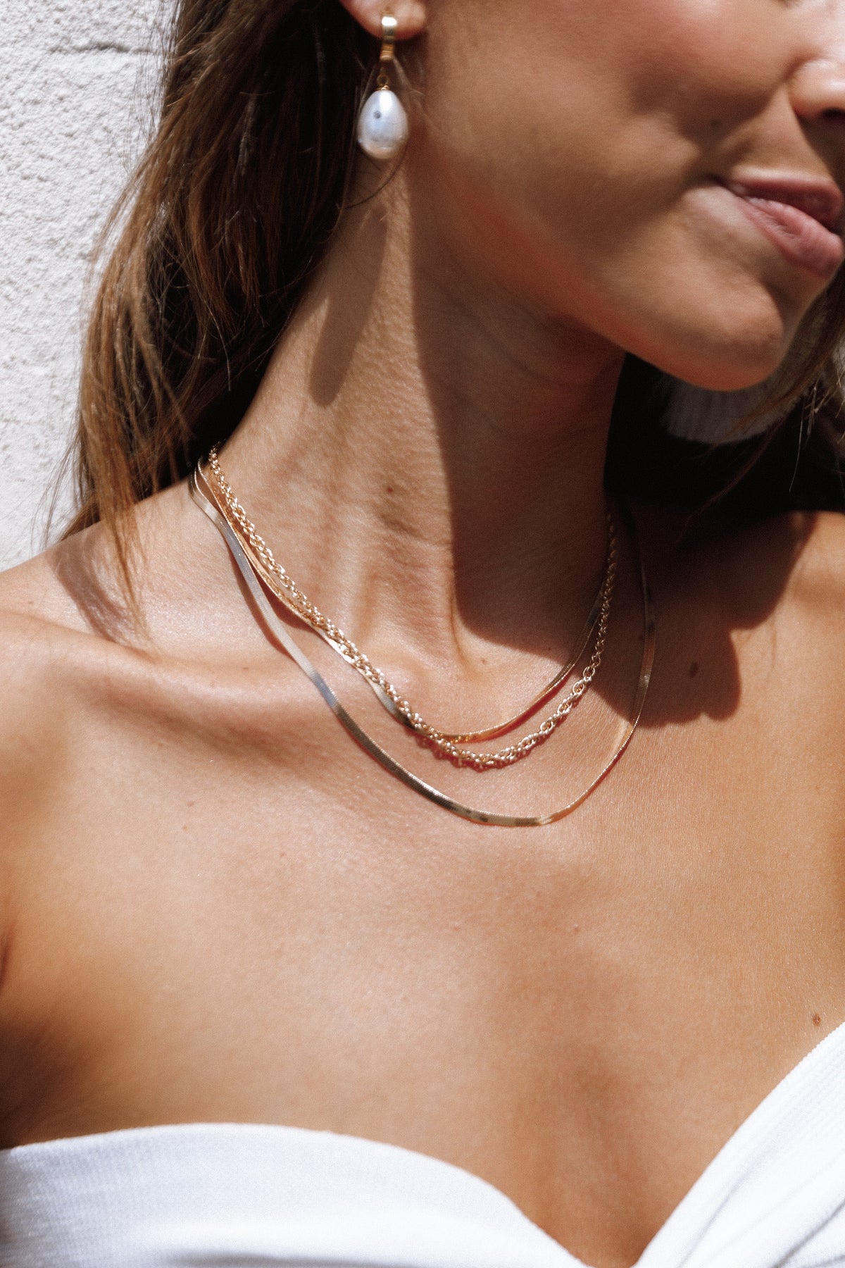 Murphy Layered Necklace in Gold – view 2 of 2