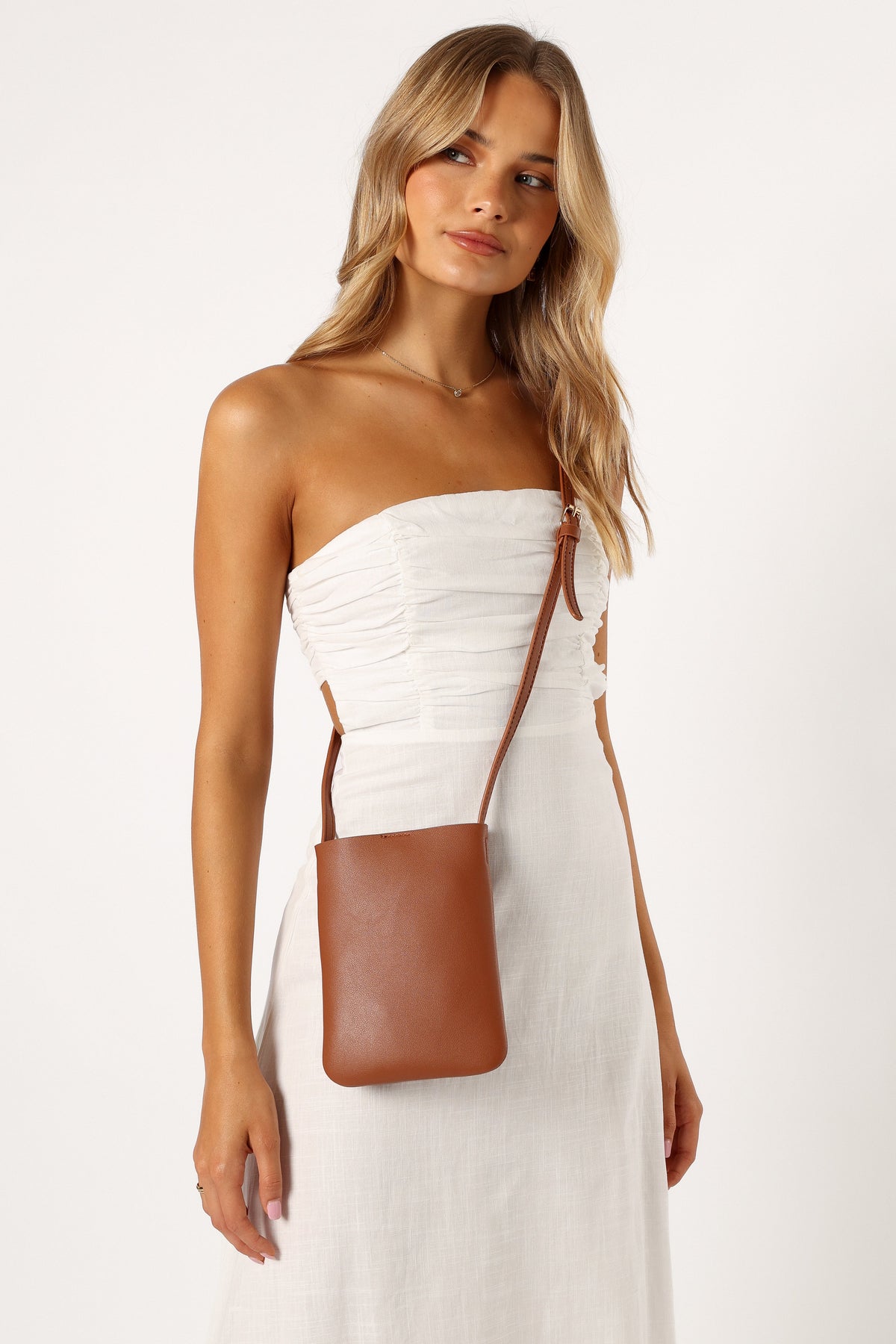 Norah Crossbody Bag in Tan – view 2 of 3