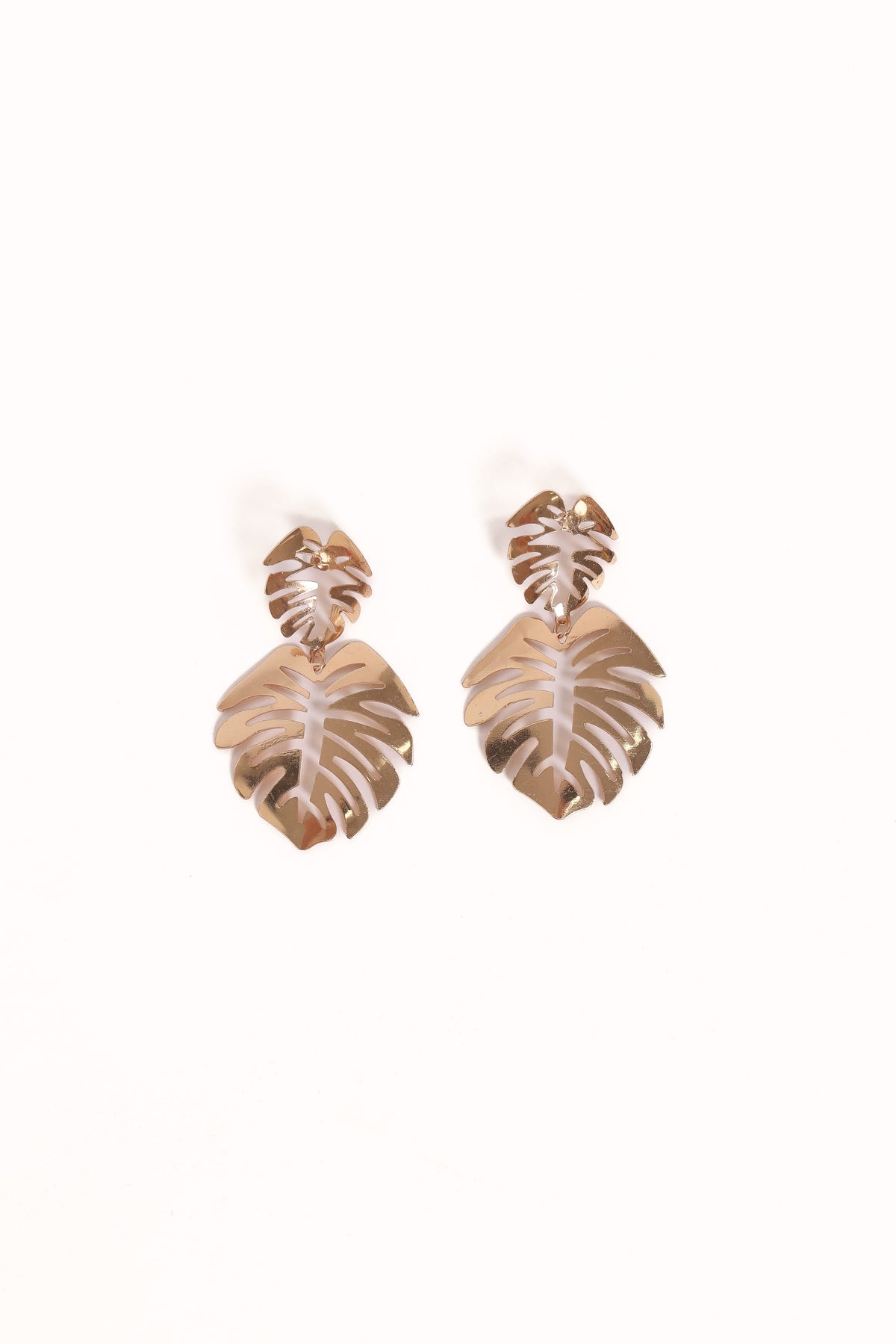 Palm Earrings in Gold – view 2 of 3