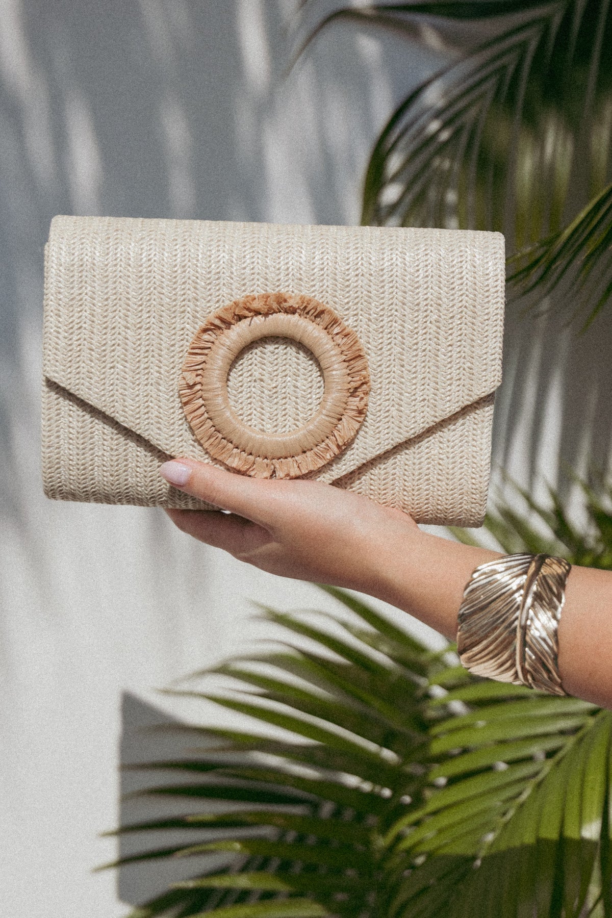 Panama Clutch in Sand – view 6 of 6