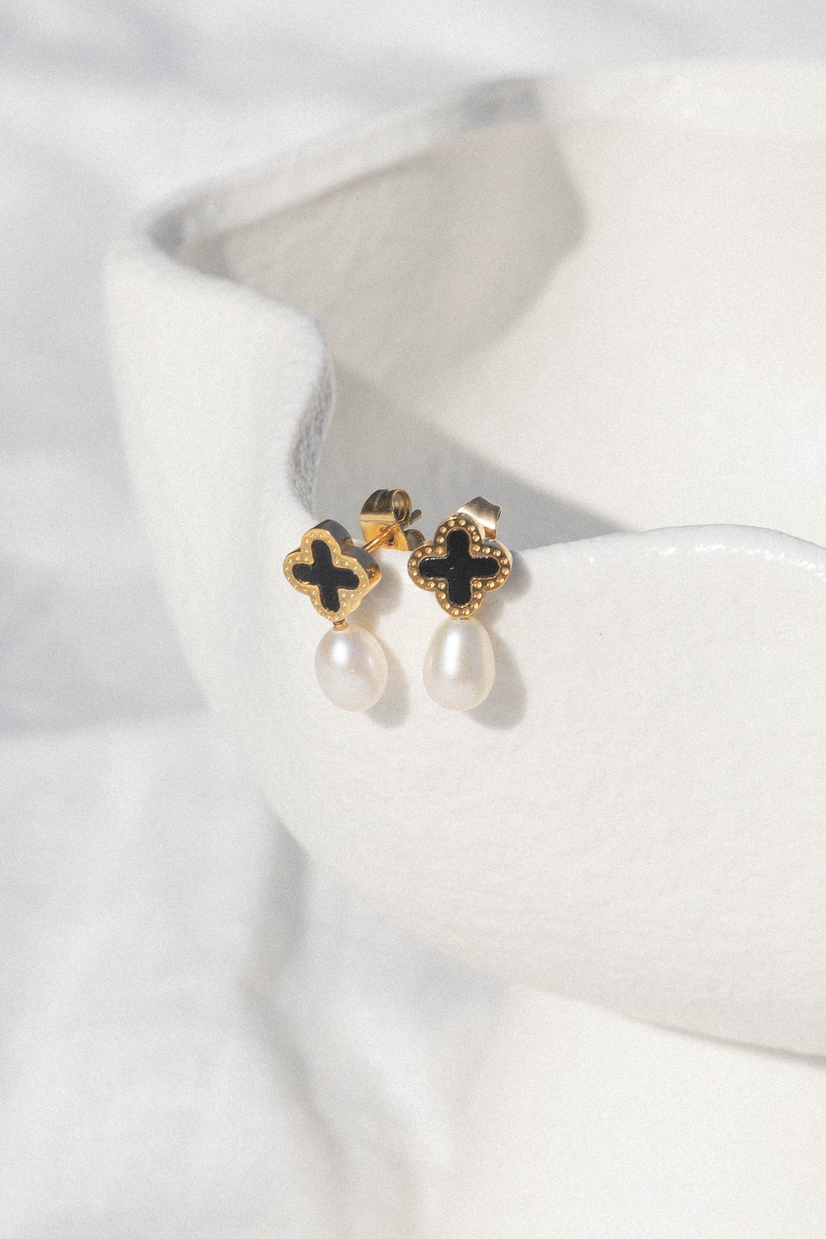 Raphael Earrings in Black – view 1 of 2