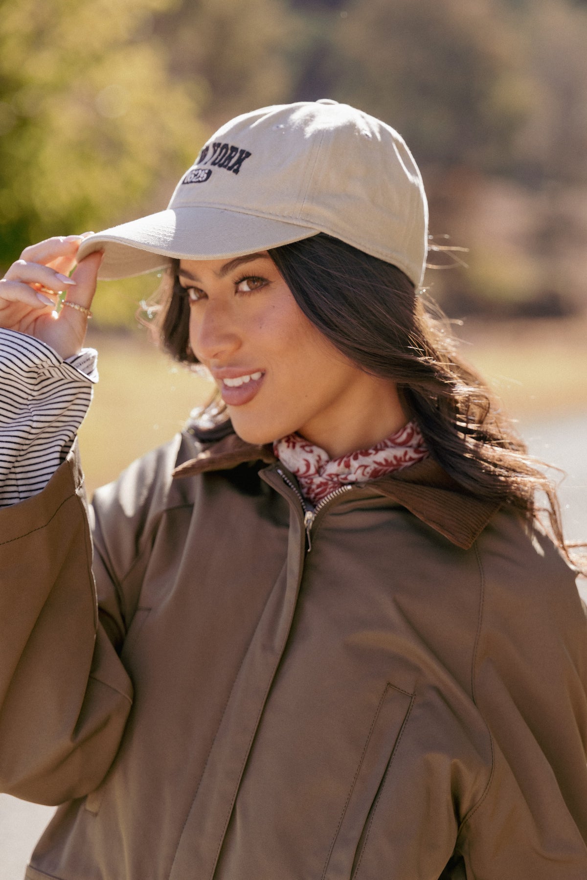 Reid Cap in Beige – view 5 of 5
