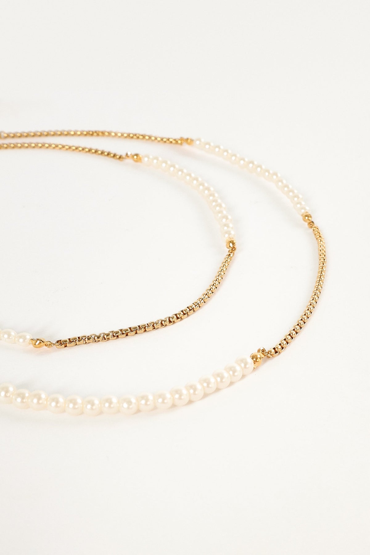 Remi Pearl Necklace in Gold – view 1 of 2