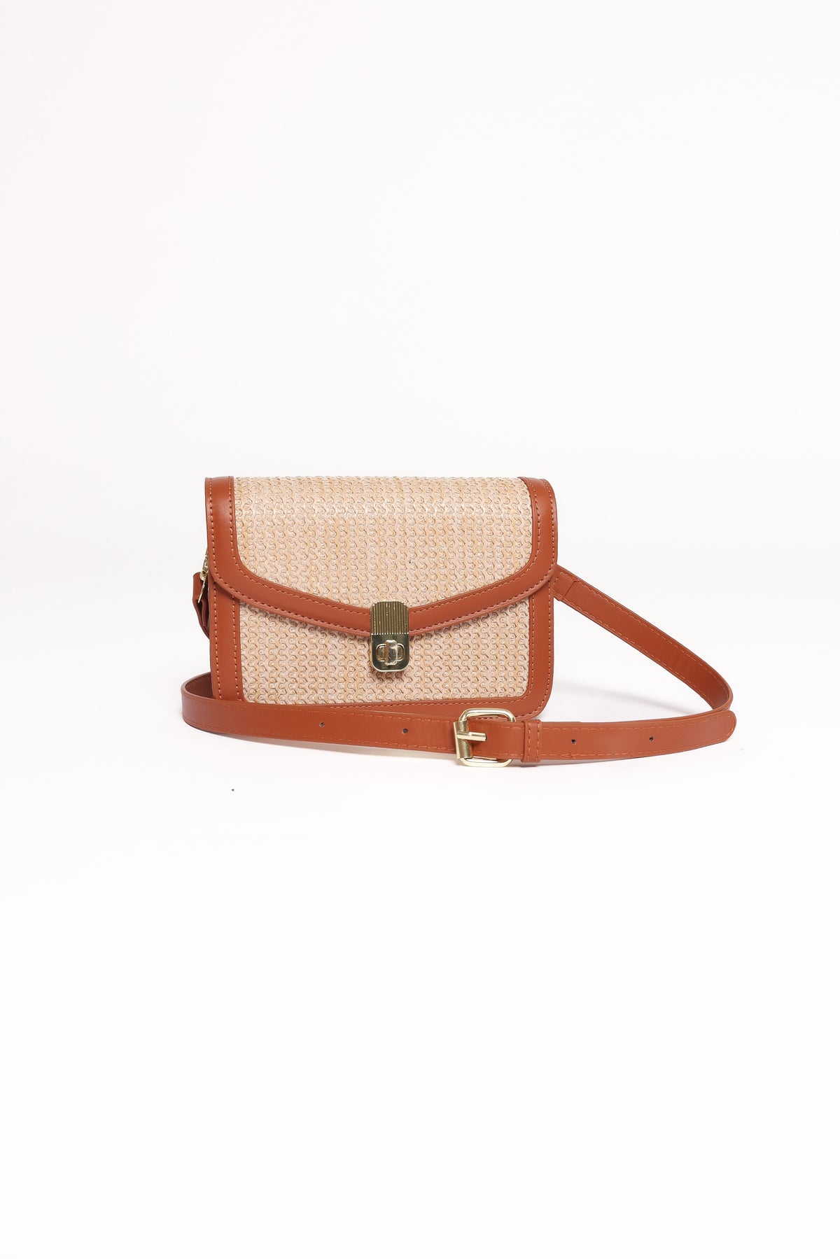 Rhea Shoulder Bag in Tan – view 1 of 4