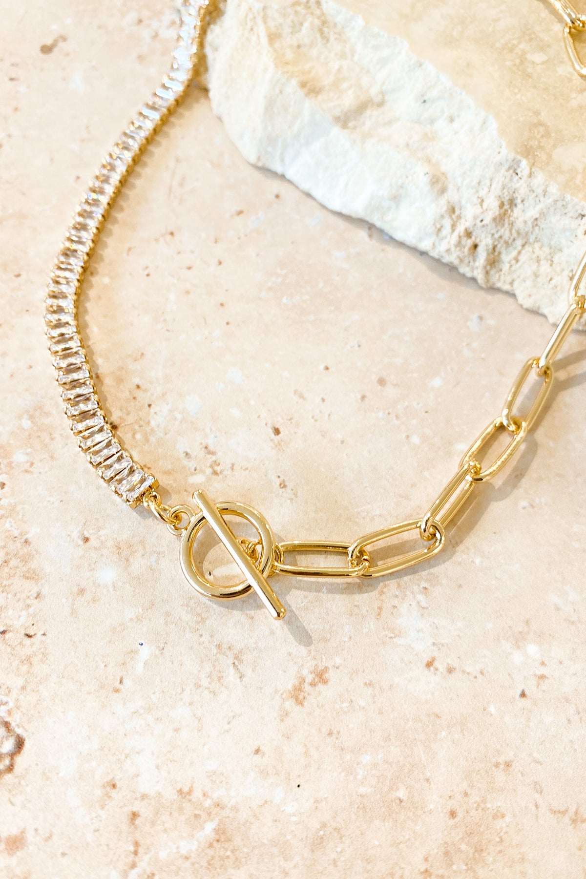 Riri Contrast Chain in Gold – view 2 of 4