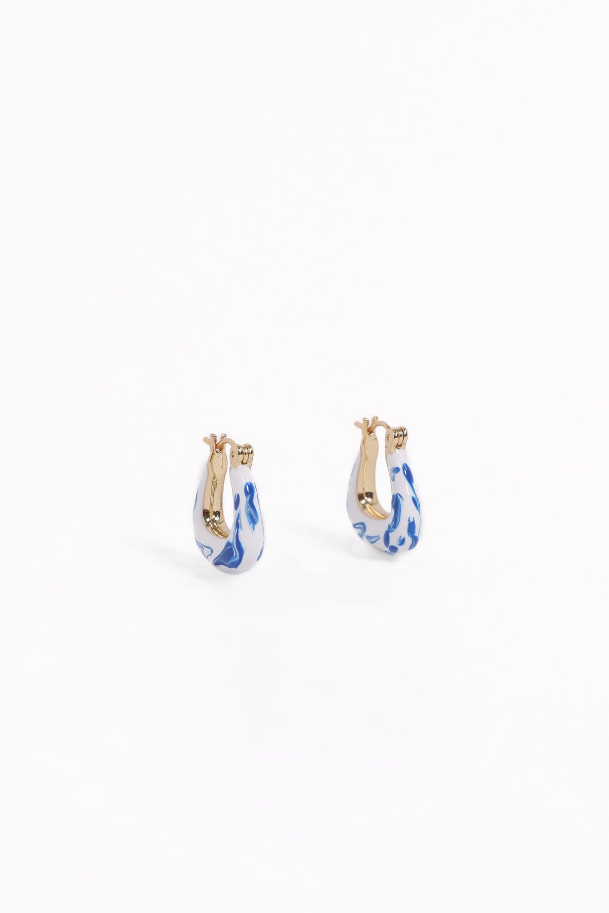 Riven Earrings in Blue – view 2 of 4