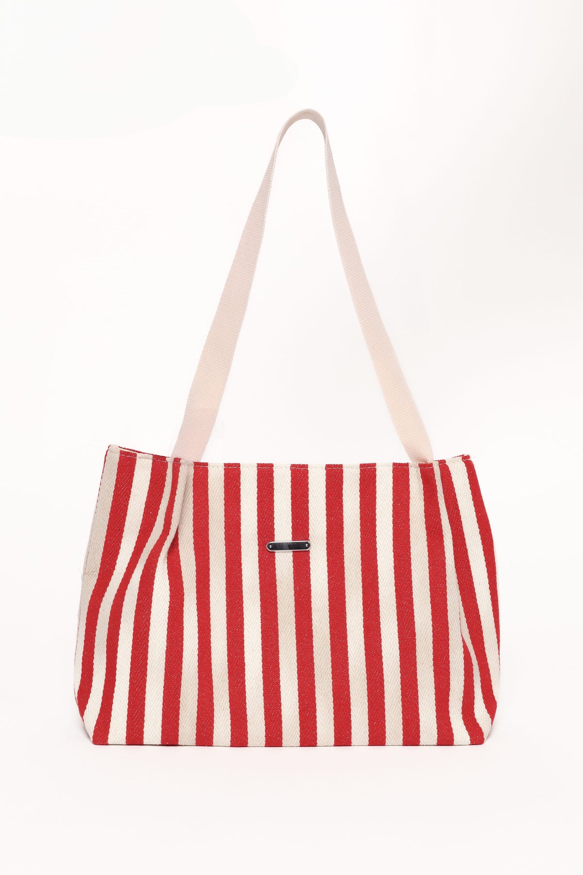 Ruby Beach Bag in Red Stripe – view 2 of 2