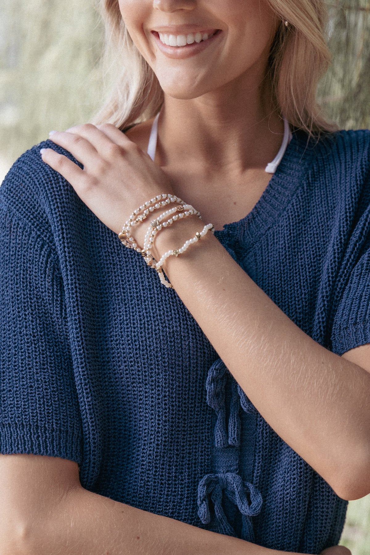 Sailor Bracelet Set in Pearl – view 5 of 5