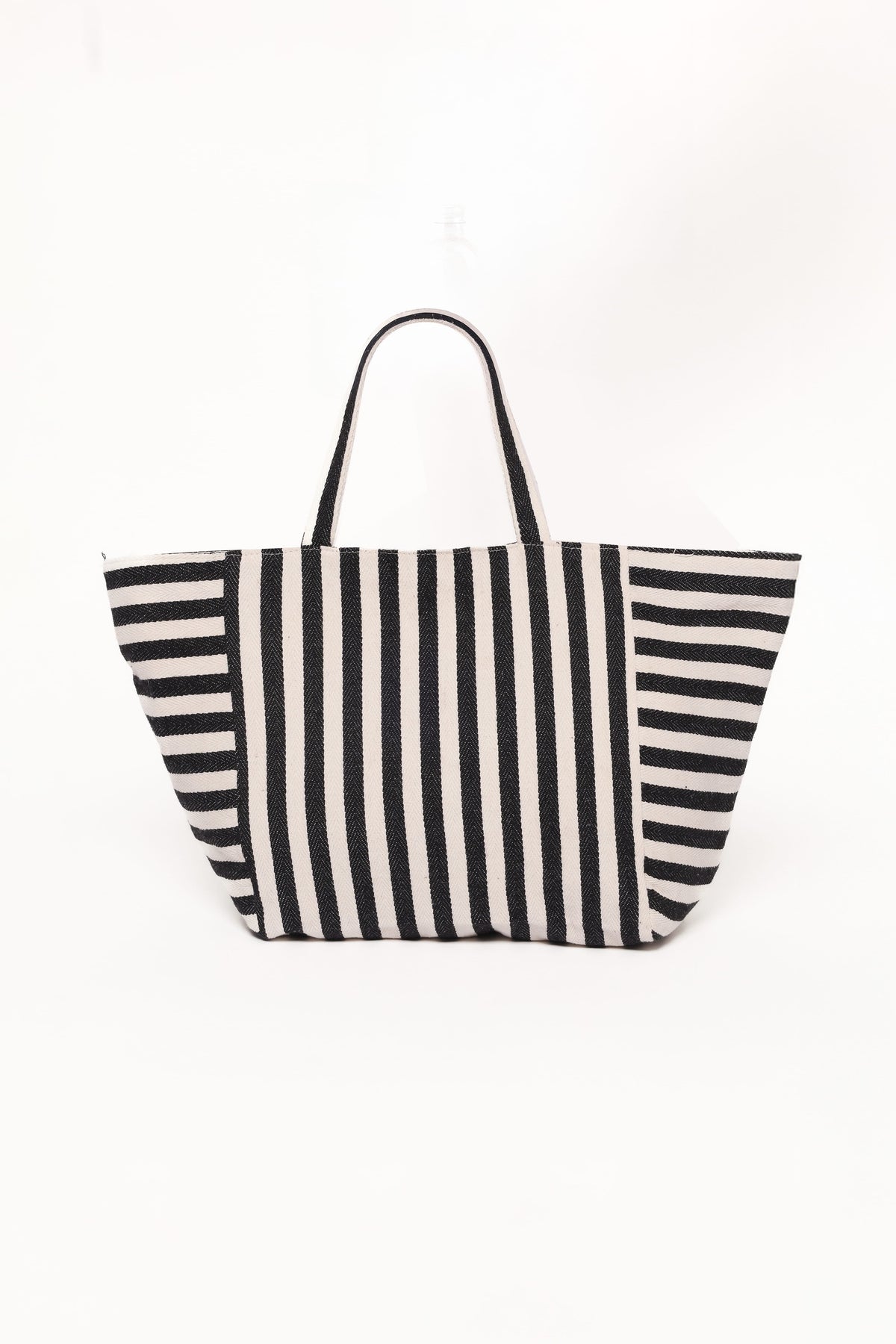 Savannah Beach Bag in Black Stripe – view 2 of 3