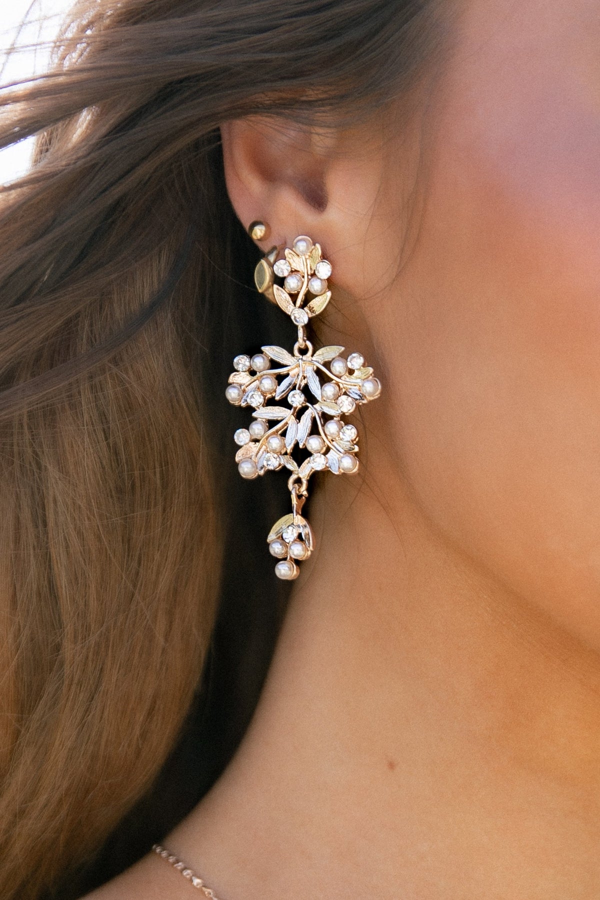 Savannah Earrings in Gold – view 1 of 4