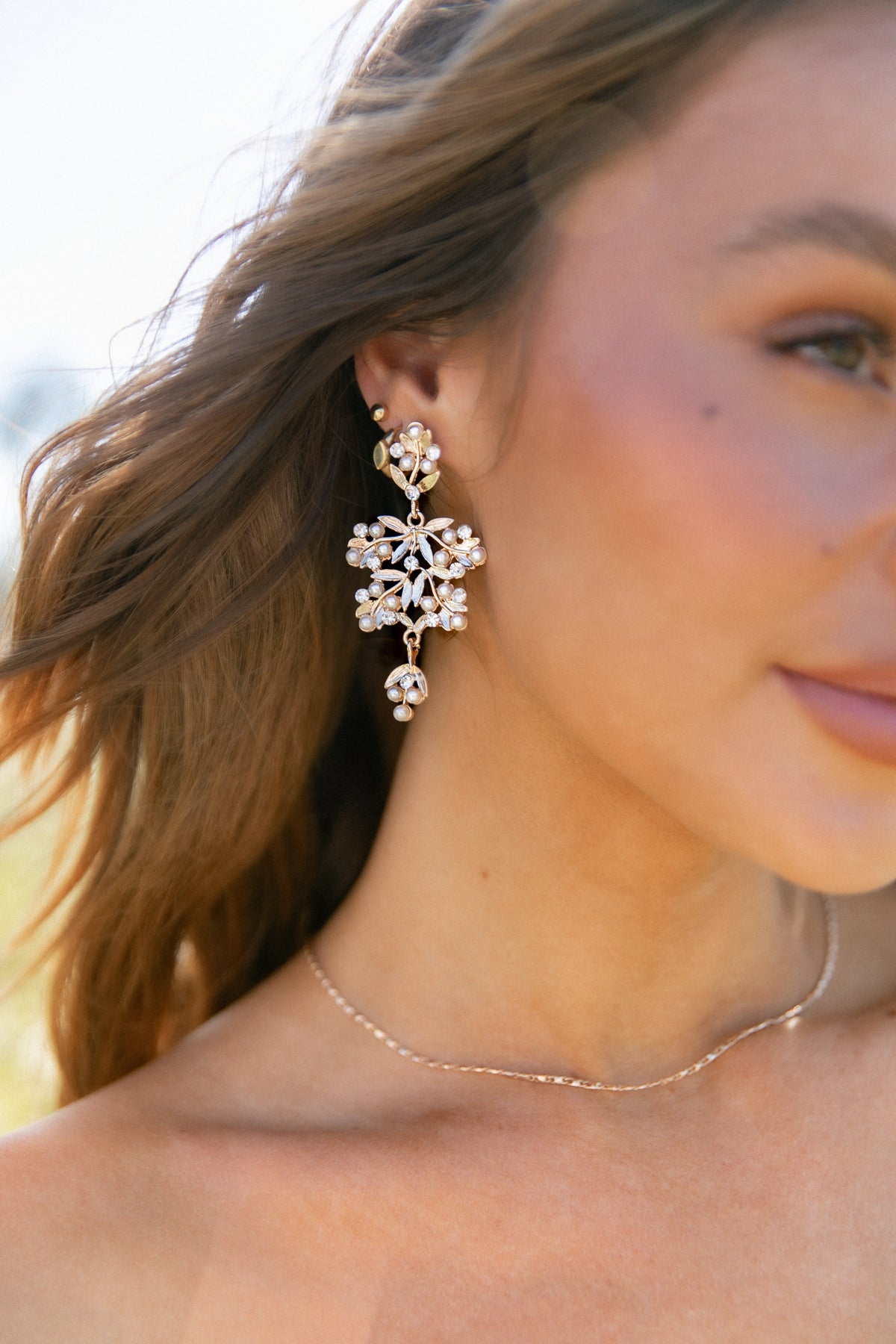 Savannah Earrings in Gold – view 4 of 4