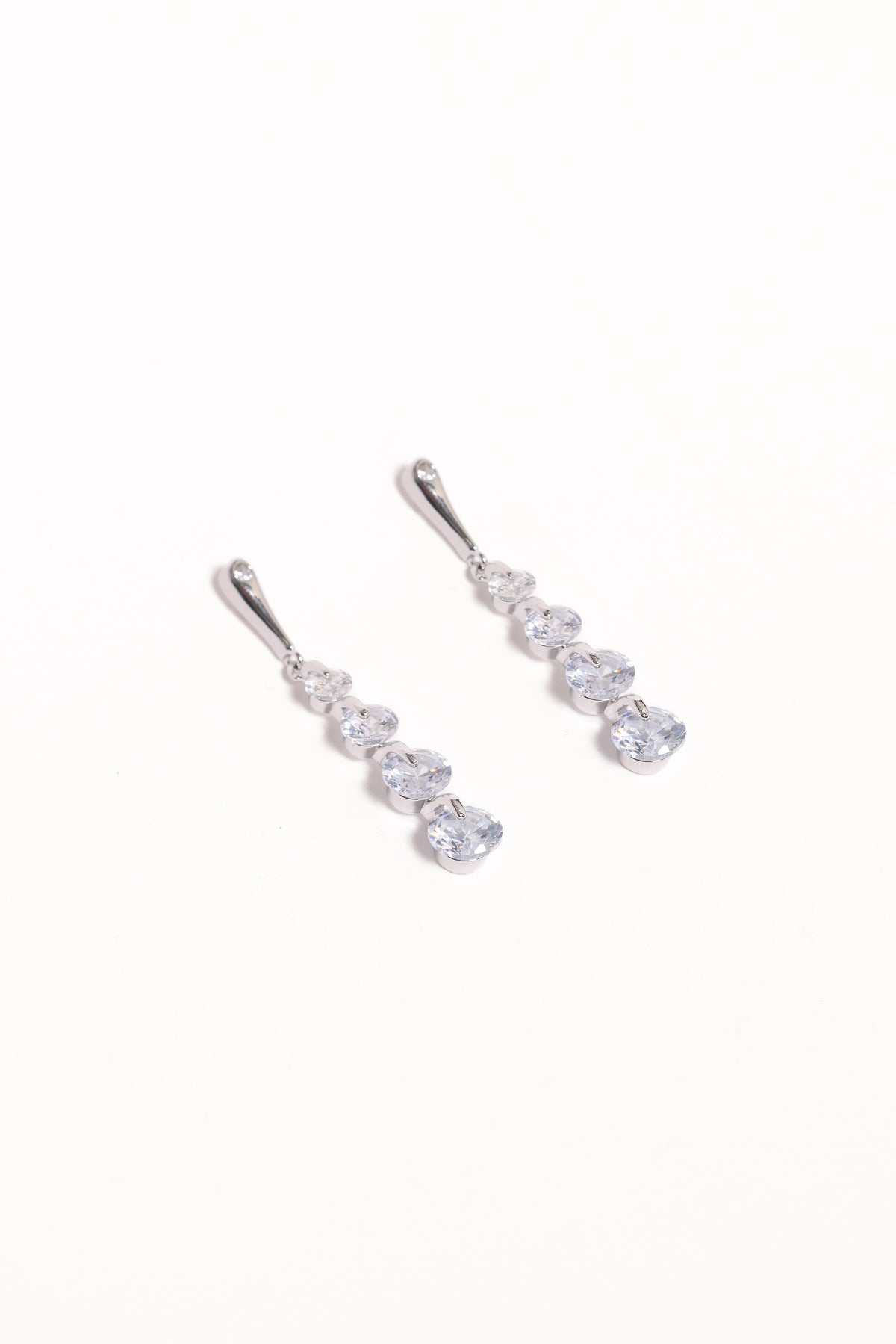Selene Earrings in Silver – view 1 of 2