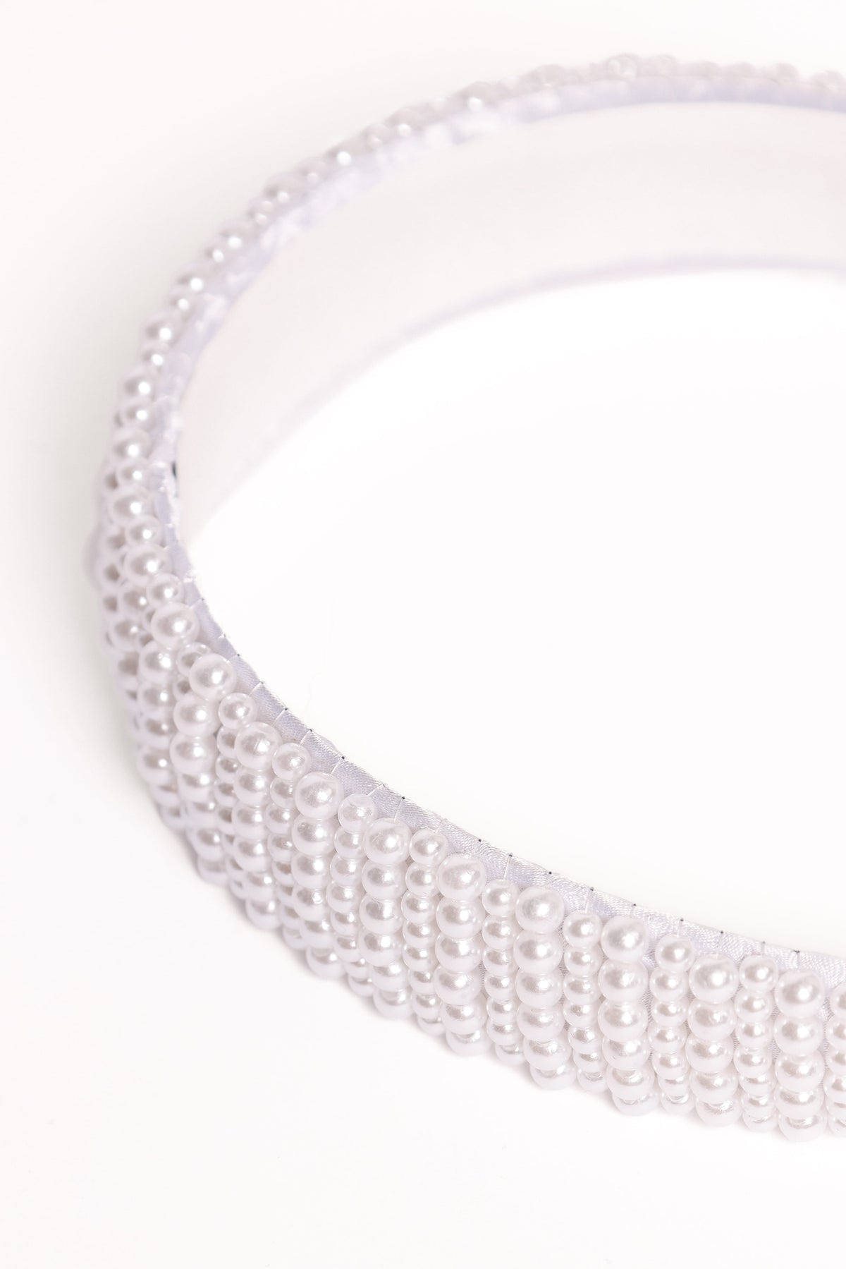 Simona Headband in Pearl – view 2 of 3