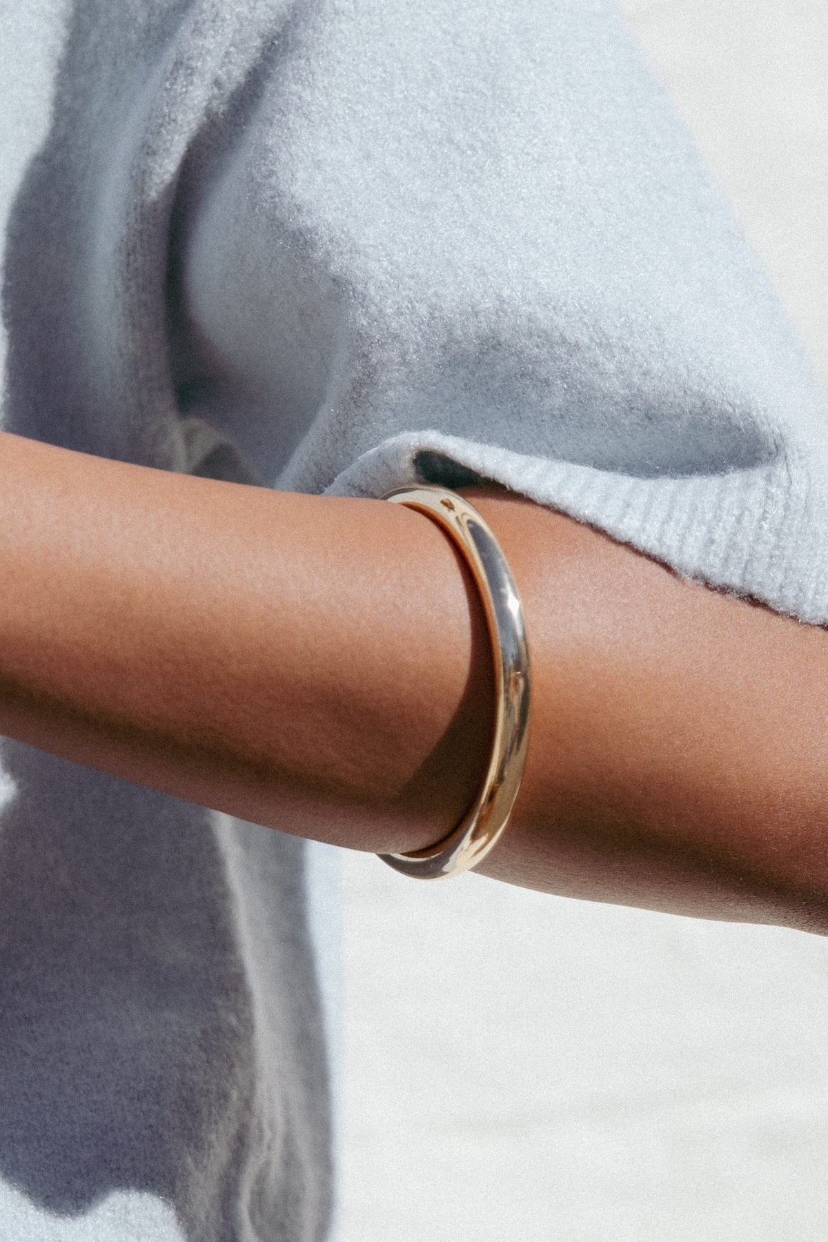 Sinead Bangle in Gold – view 1 of 4