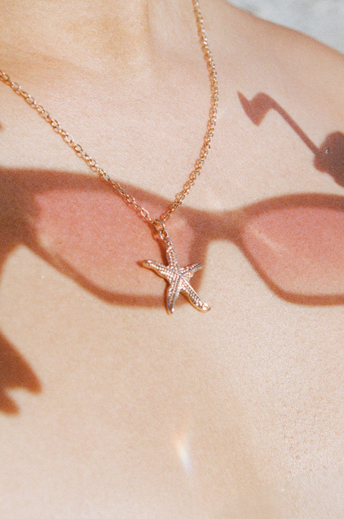 Starfish Necklace in Gold – view 1 of 8
